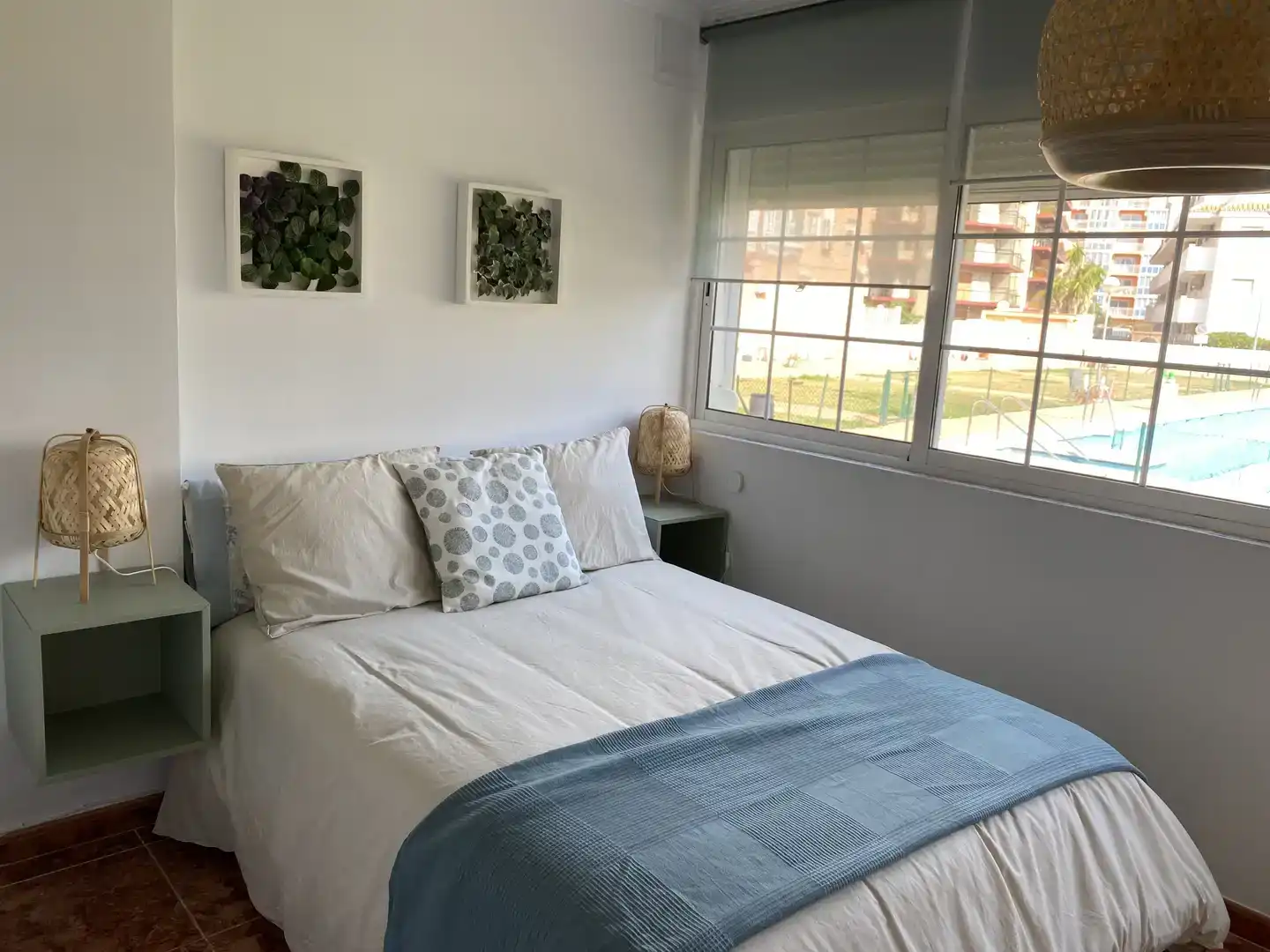 Bedroom of Flat for rent in Torremolinos  with Air Conditioner, Private garden and Swimming Pool