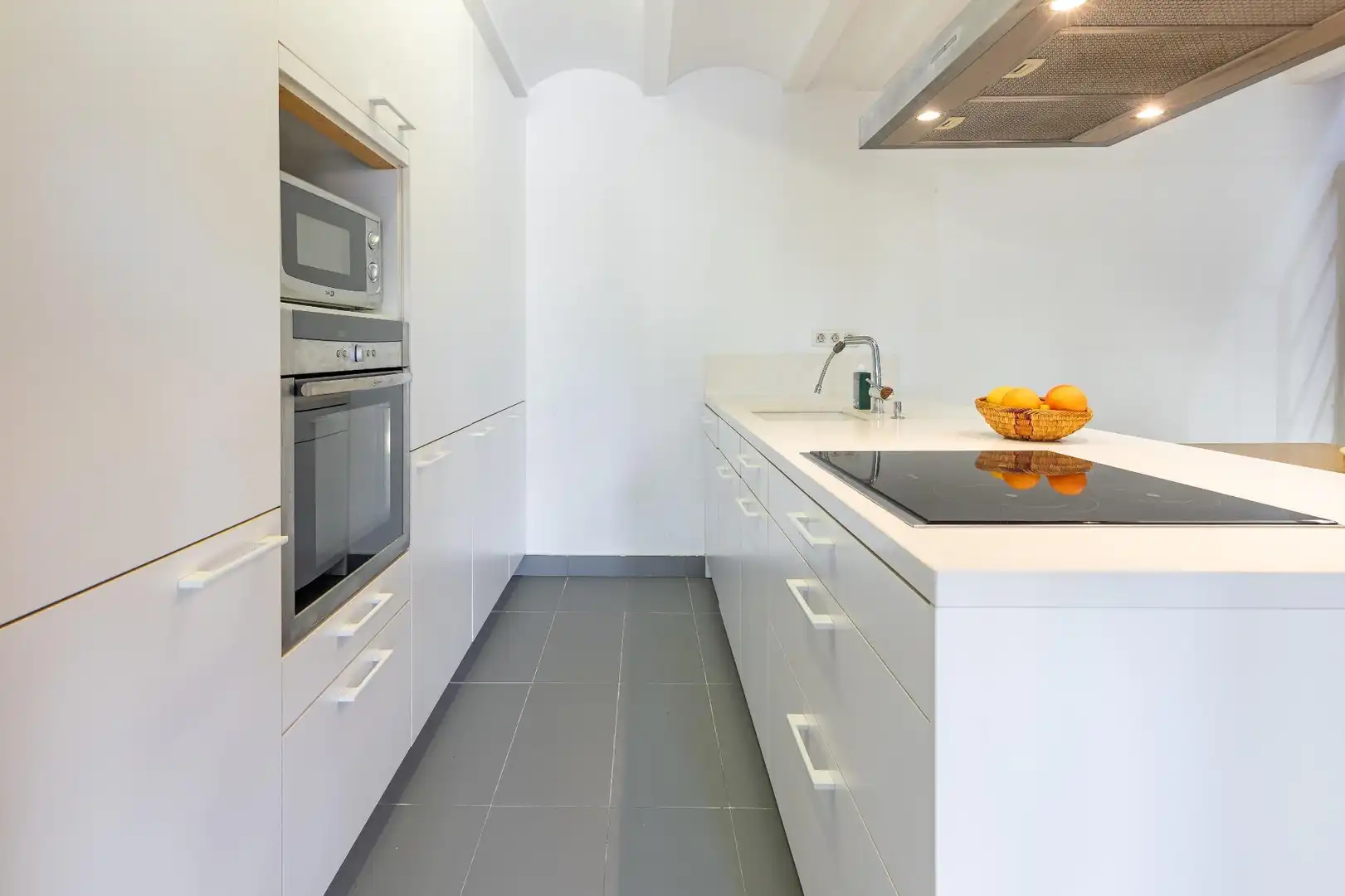 Cocina de Casa adosada en venta en Enguera con Calefacción, Terraza y Trastero