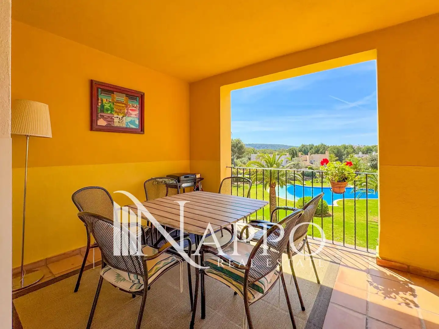 Terrasse von Wohnung zum Verkauf in Calvià mit Klimaanlage, Heizung und Terrasse