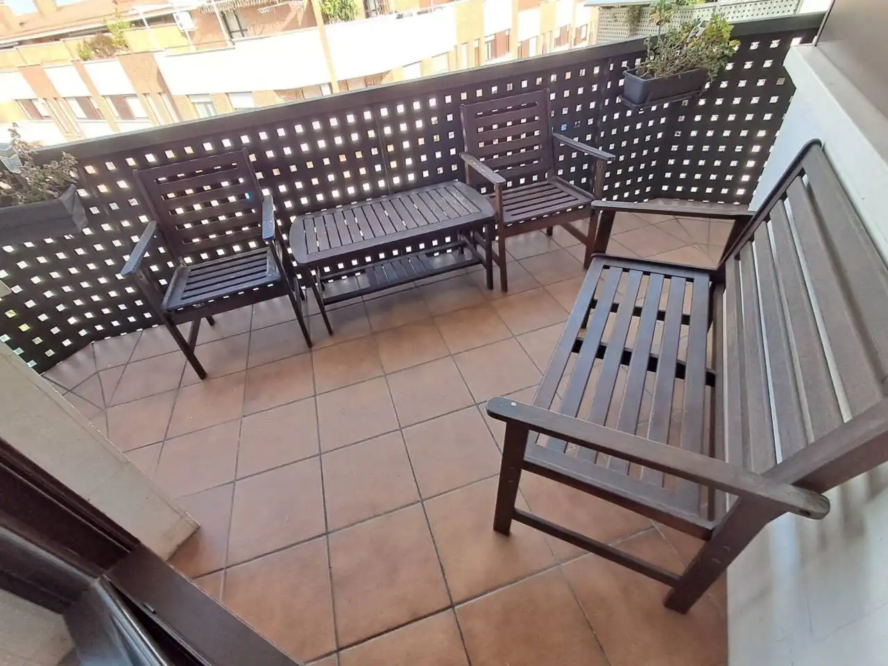 Terraza de Apartamento en venta en Lardero con Calefacción, Terraza y Trastero