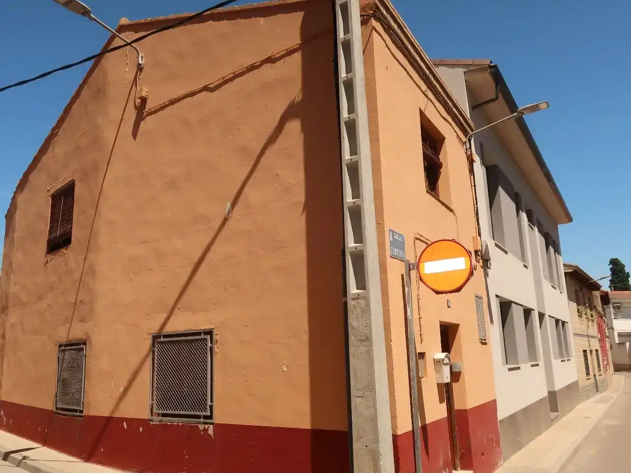 Vista exterior de Pis en venda en Alagón