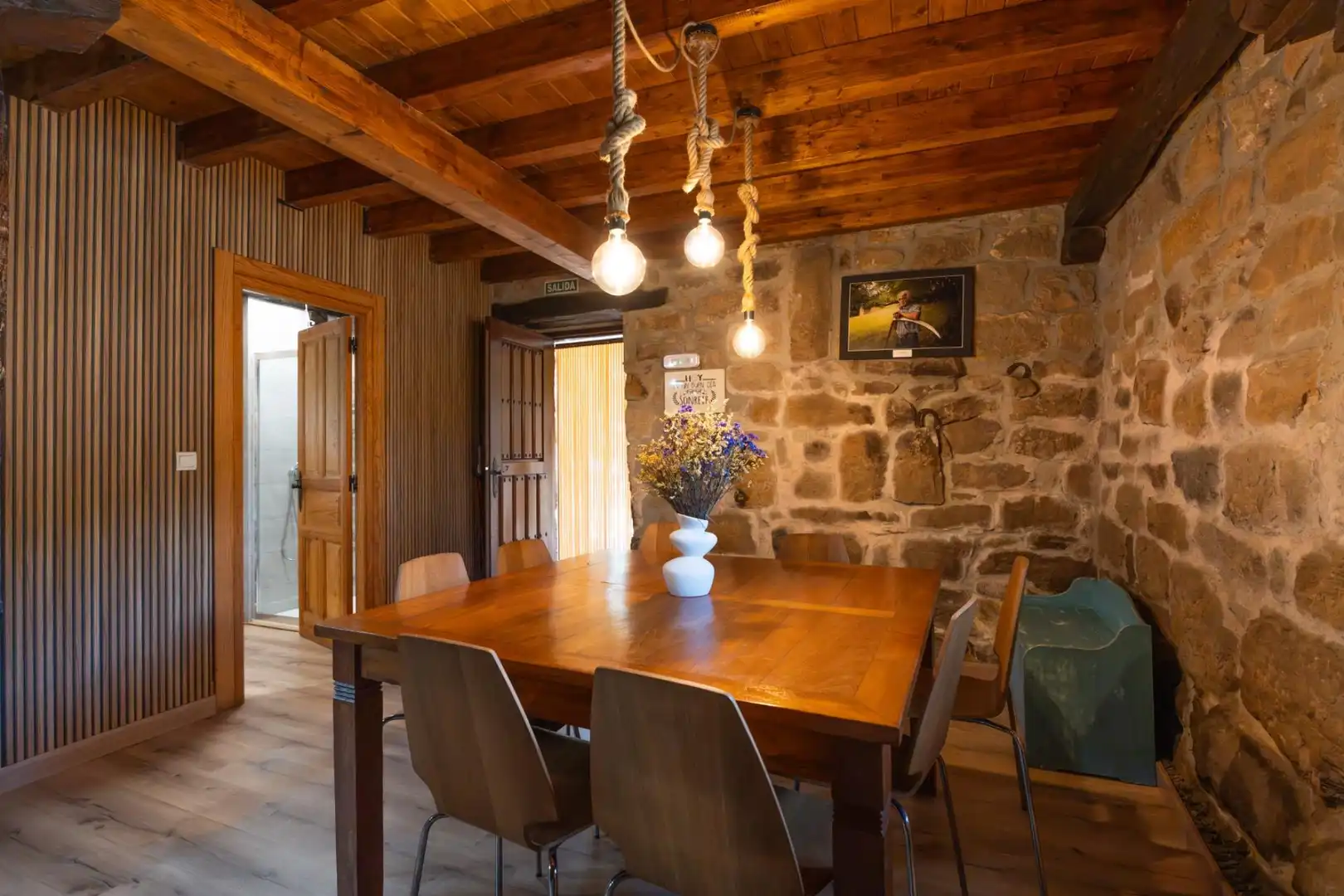 Comedor de Casa o chalet en venta en San Pedro del Romeral con Calefacción, Jardín privado y Terraza