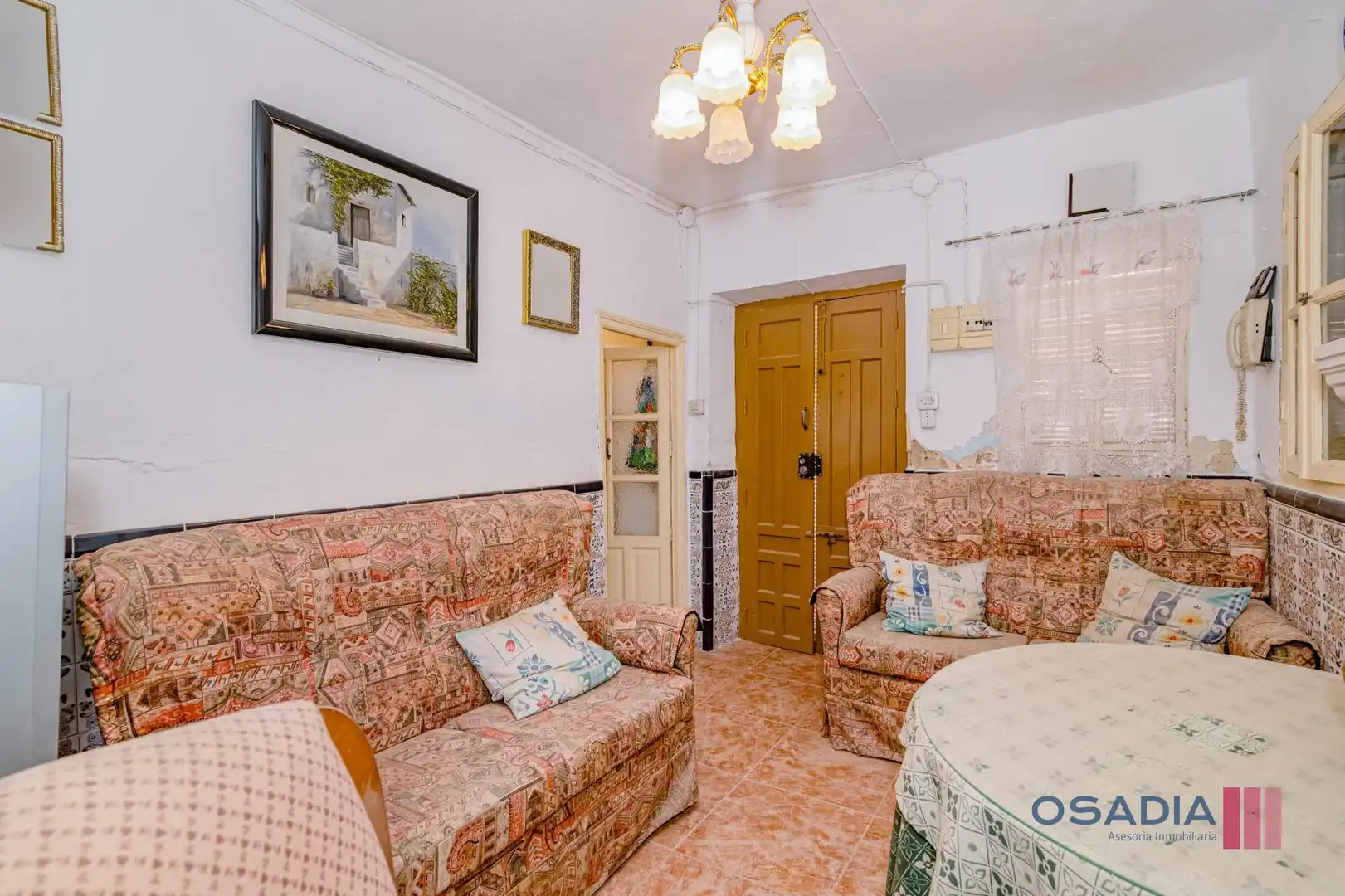 Sala d'estar de Casa adosada en venda en Escúzar