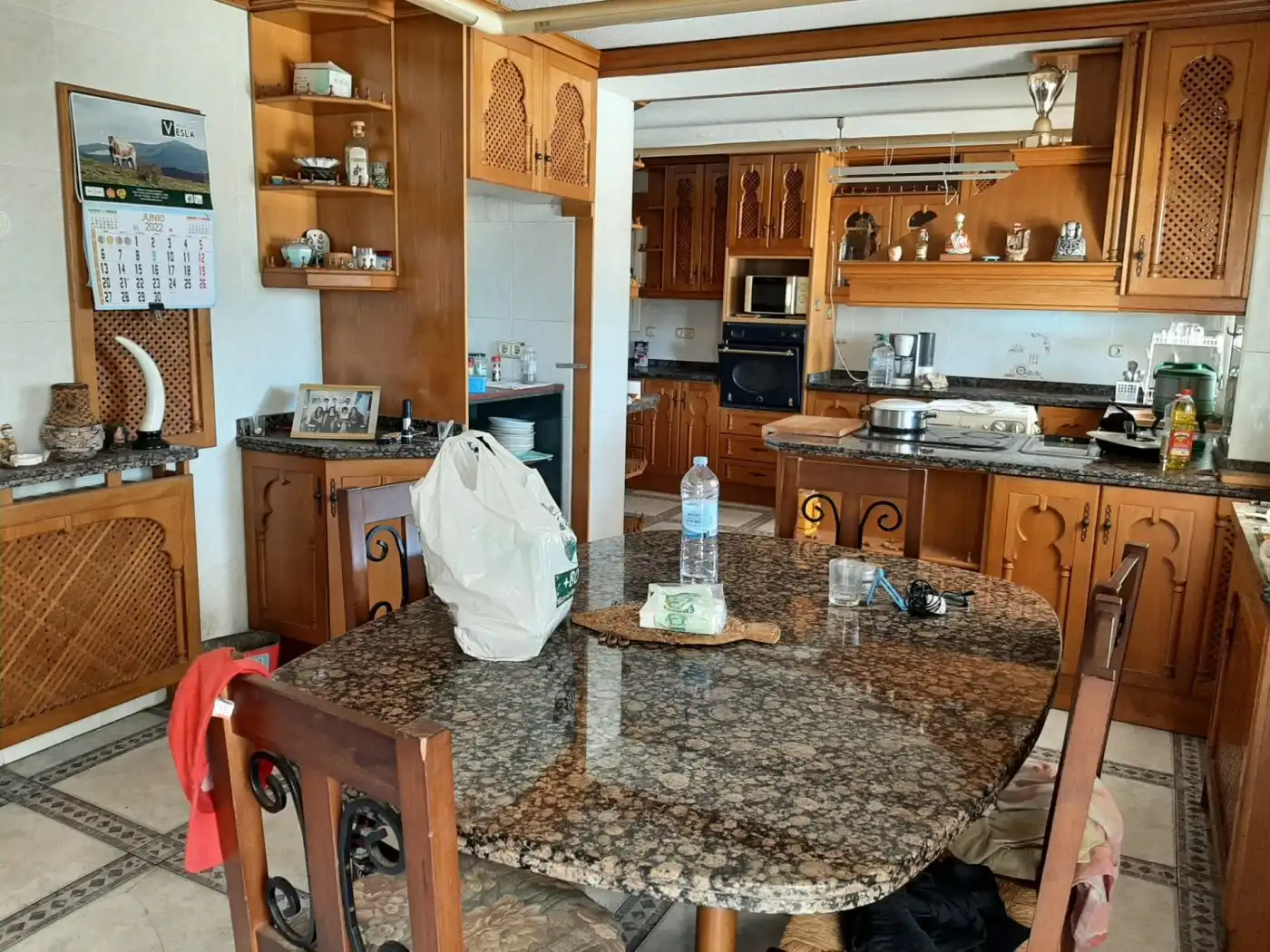 Kitchen of Houses for sale in La Nucia  with Private garden, Terrace and Furnished