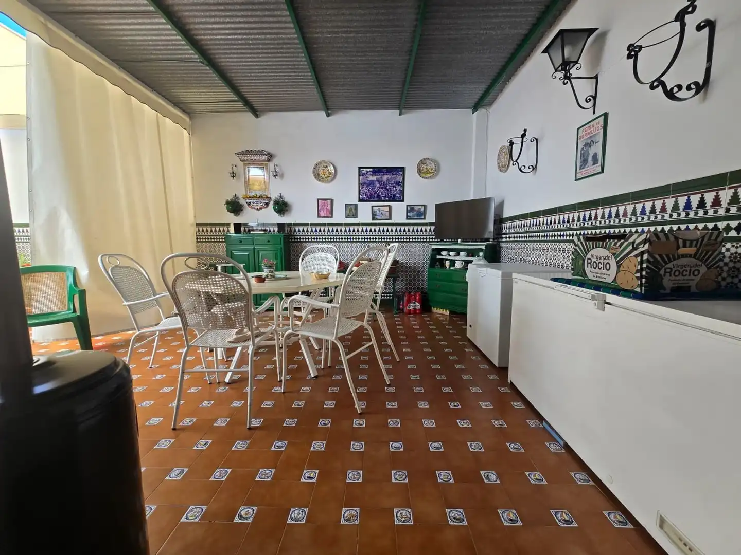 Comedor de Casa adosada en venta en Bormujos con Terraza, Trastero y Balcón
