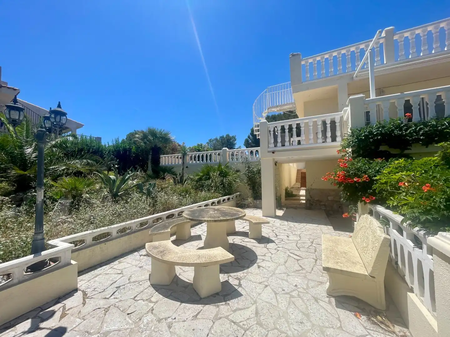 Terraza de Casa o chalet en venta en Peñíscola / Peníscola con Aire acondicionado, Jardín privado y Terraza