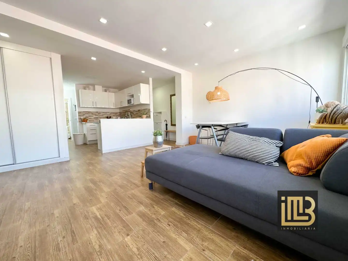 Wohnzimmer von Wohnung zur Miete in Málaga mit Klimaanlage und Möbliert