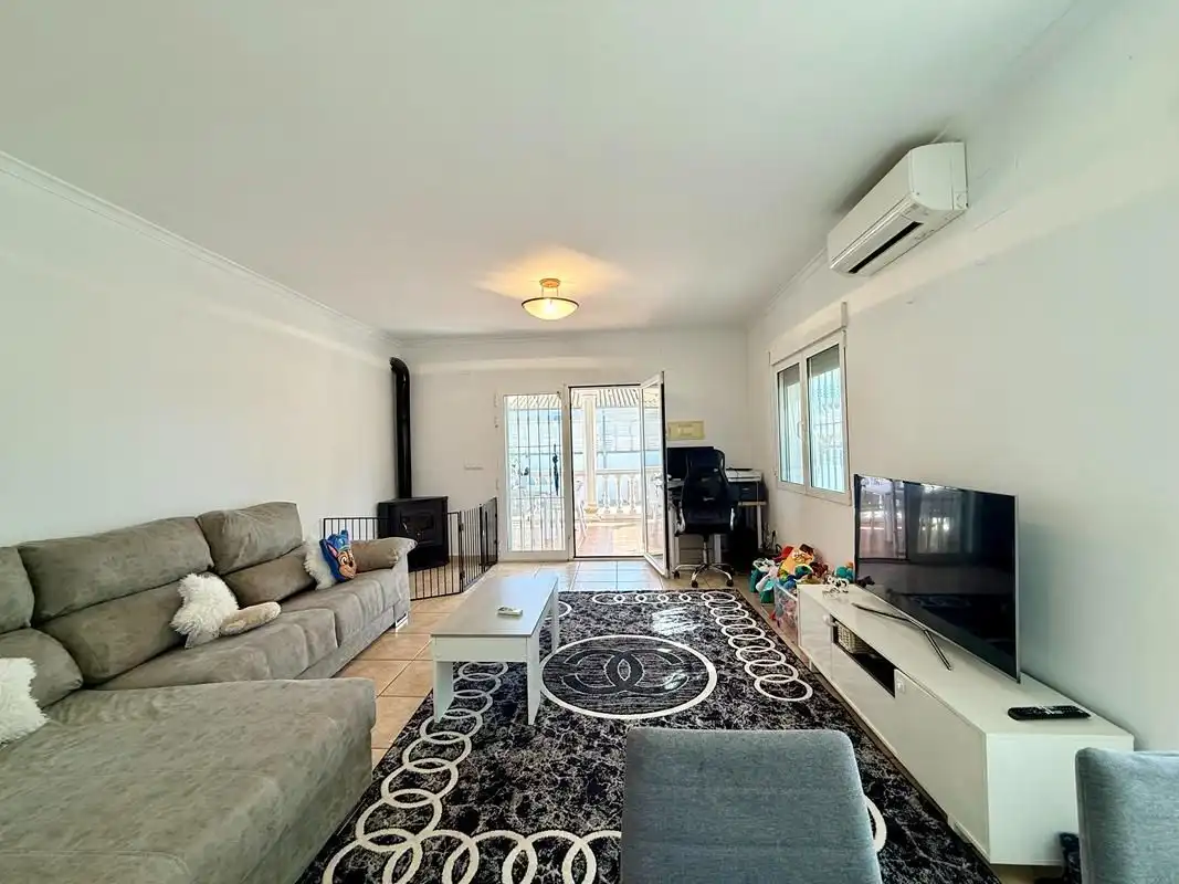 Sala de estar de Casa o chalet en venta en Els Poblets con Aire acondicionado, Calefacción y Jardín privado