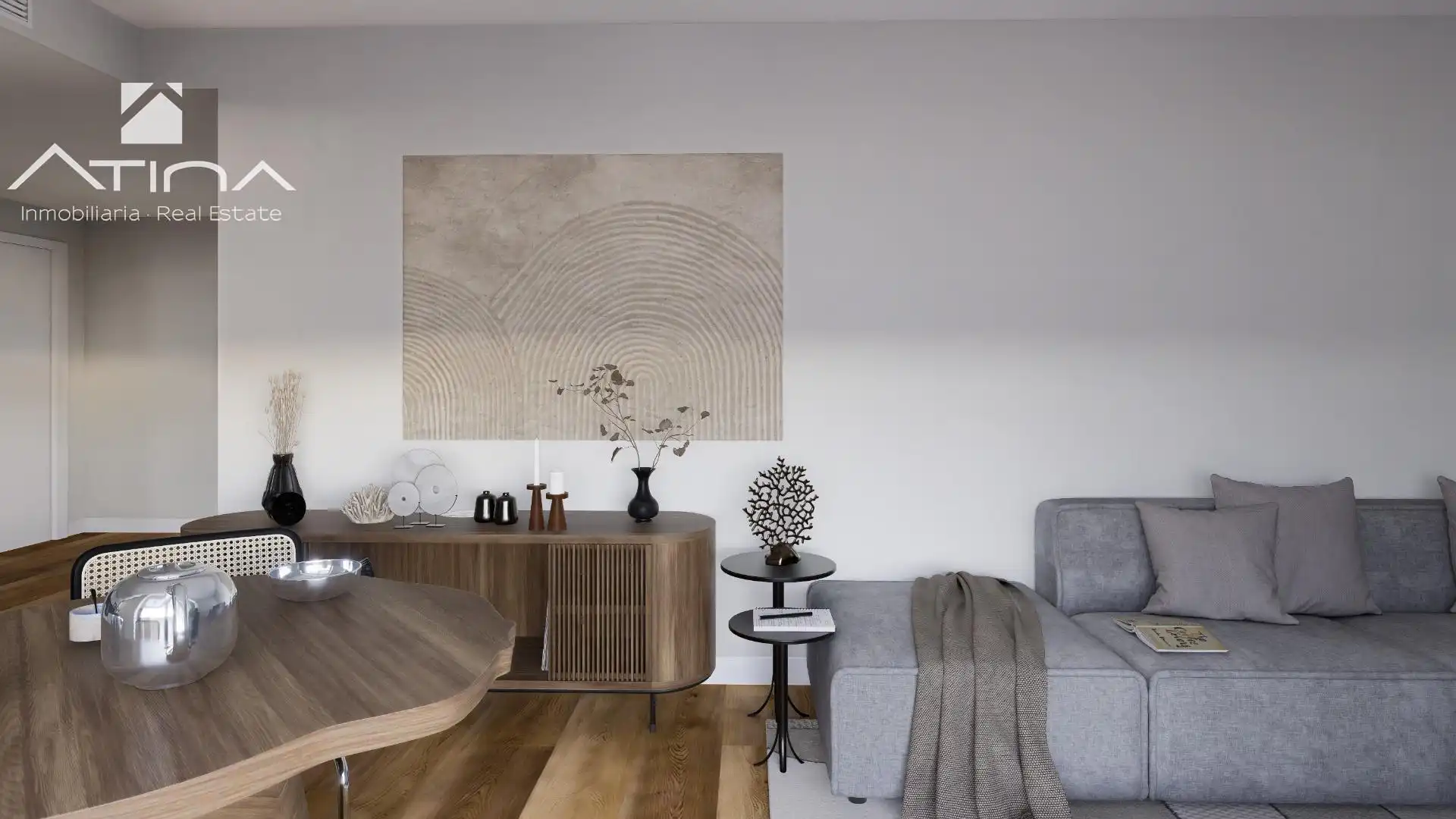 Living room of Attic for sale in Jávea / Xàbia  with Air Conditioner, Private garden and Terrace