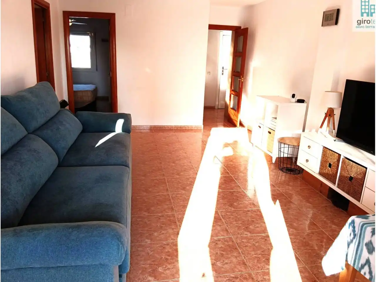 Sala de estar de Piso en venta en Malgrat de Mar con Calefacción, Terraza y Piscina comunitaria