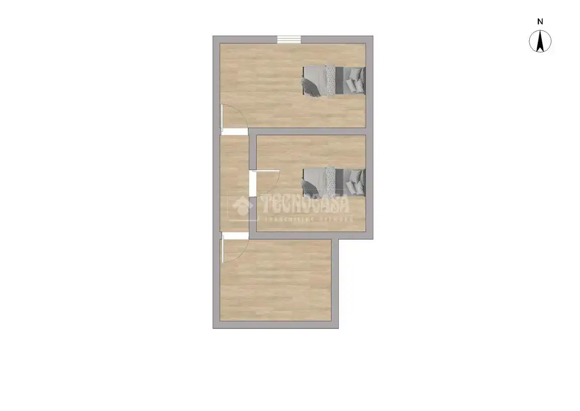 Habitación de Casa adosada en venta en Méntrida