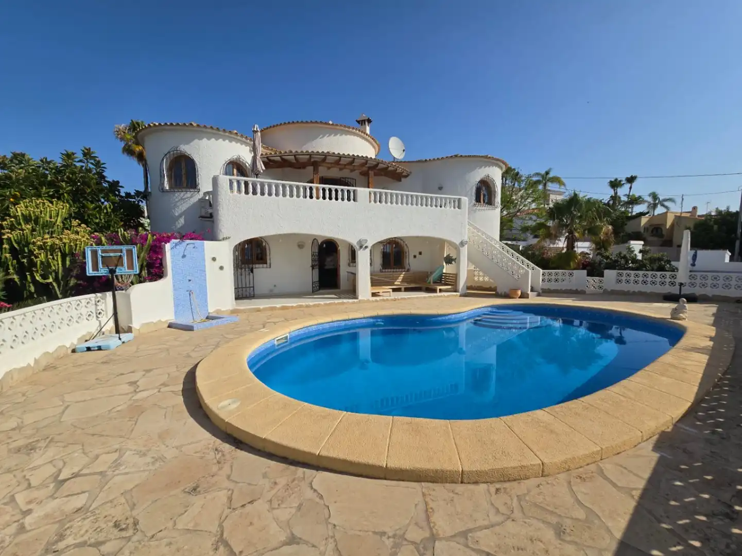 Swimming pool of Houses for sale in Calpe / Calp