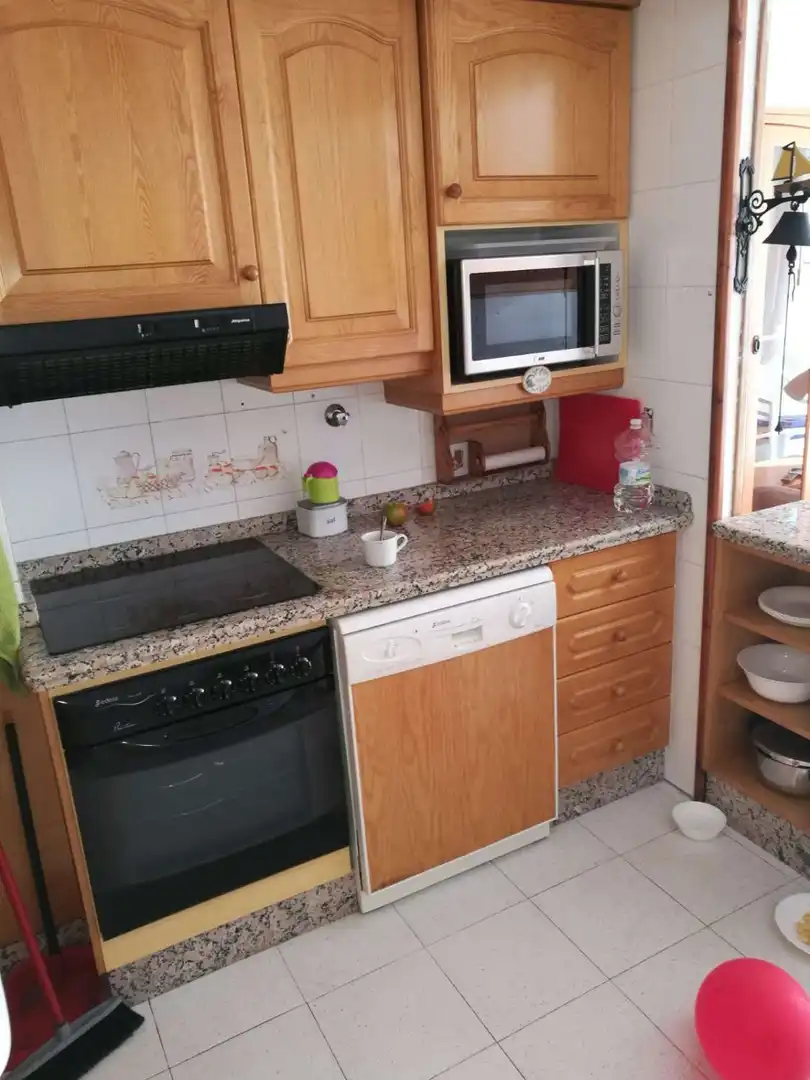 Cocina de Apartamento en venta en Oropesa del Mar / Orpesa con Aire acondicionado, Terraza y Amueblado