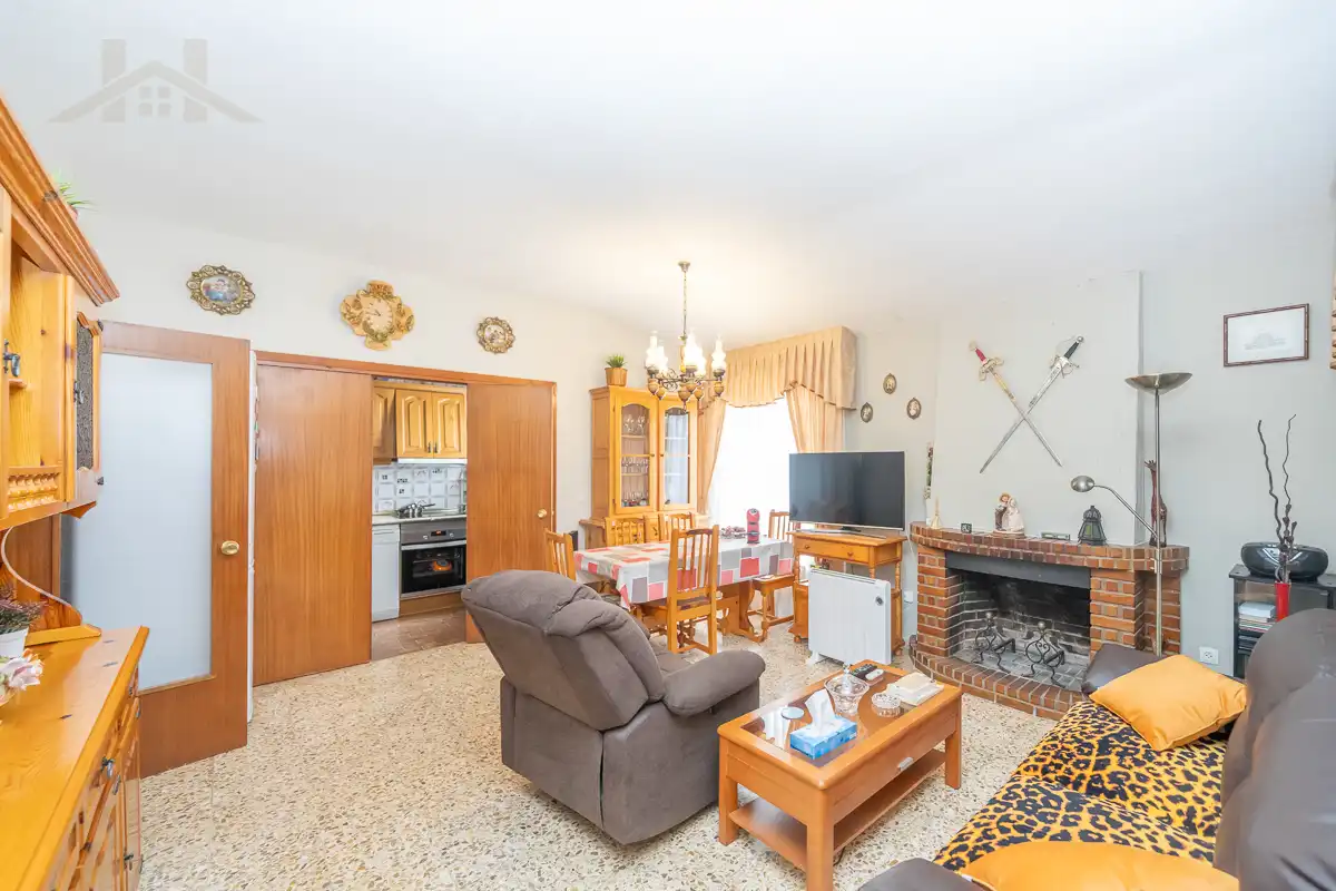 Living room of Houses for sale in Valdemorillo  with Heating, Private garden and Swimming Pool
