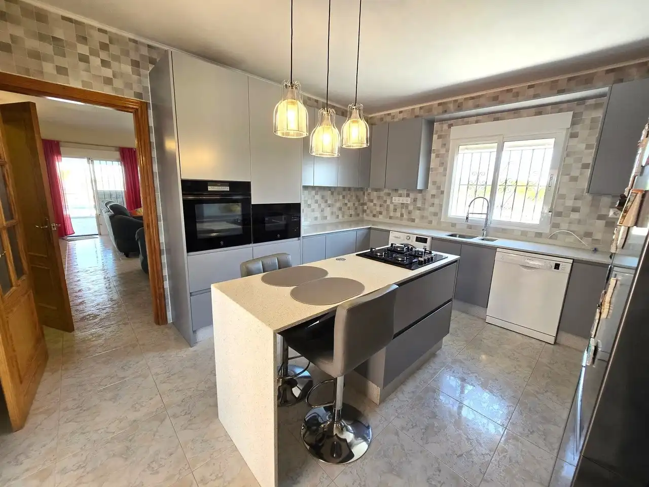Cocina de Casa o chalet en venta en Albox con Aire acondicionado, Terraza y Piscina