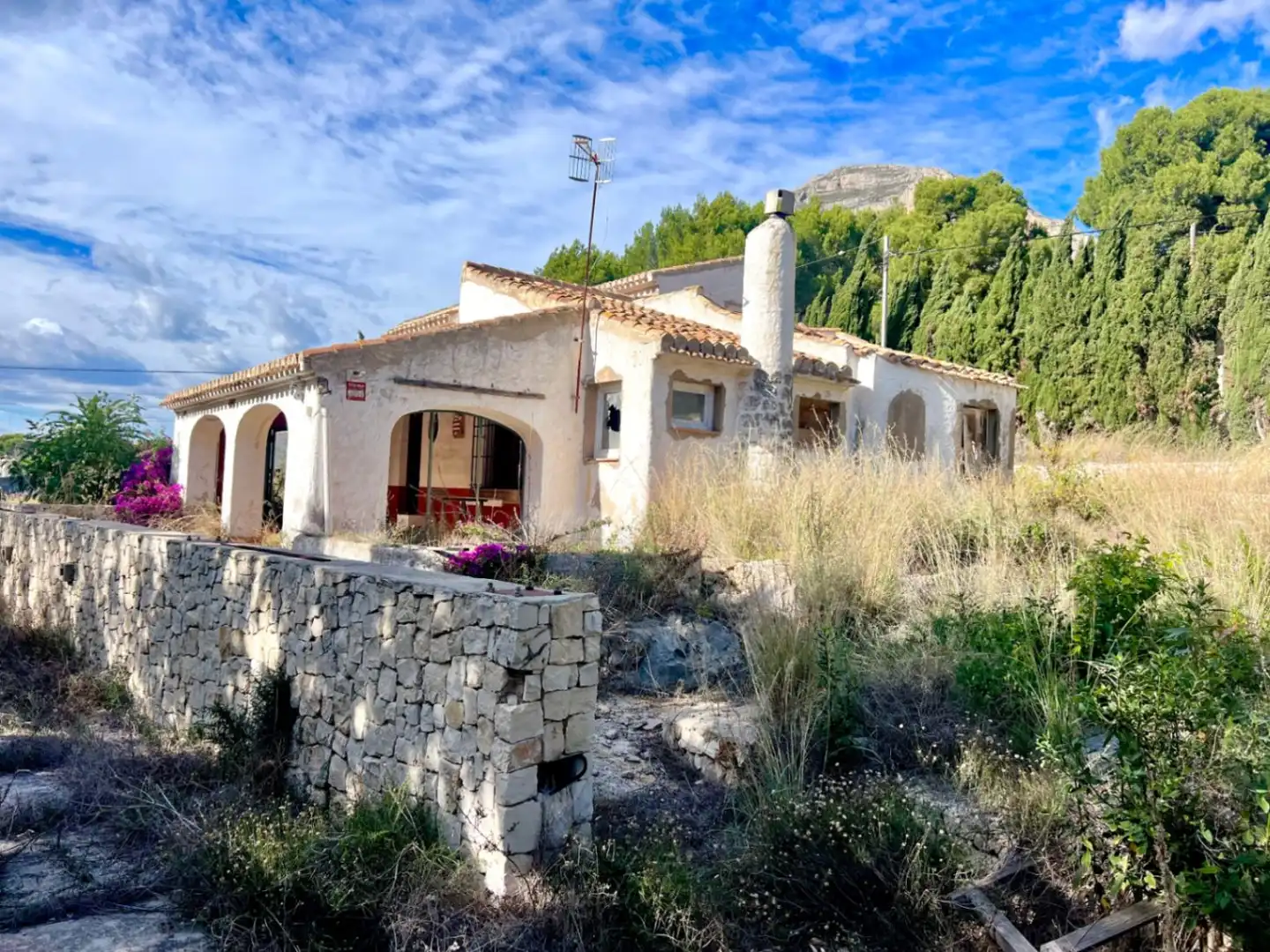 Exterior view of Houses for sale in Jávea / Xàbia  with Air Conditioner, Heating and Terrace