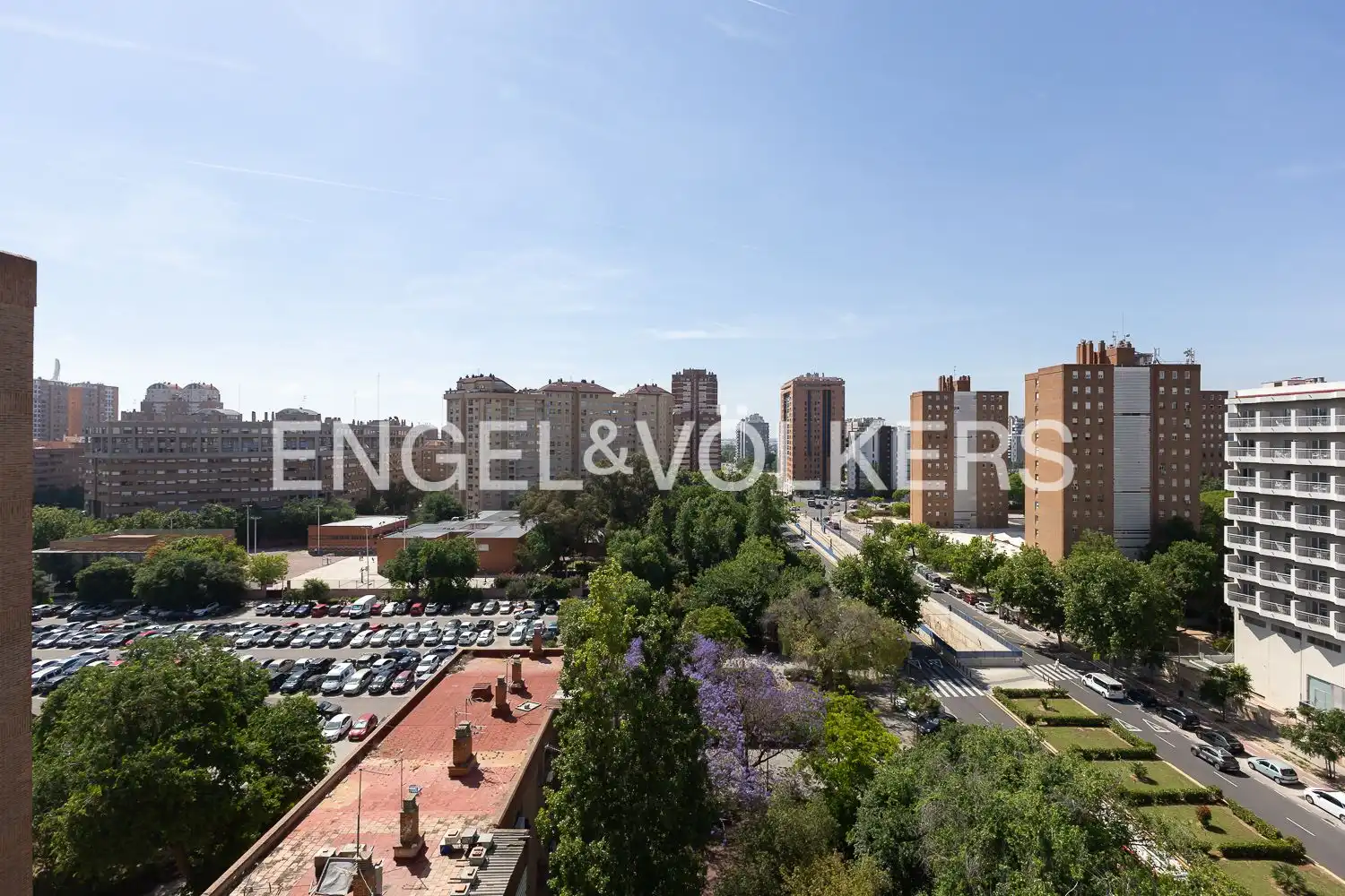 Vista exterior de Piso de alquiler en Valencia con Aire acondicionado y Calefacción