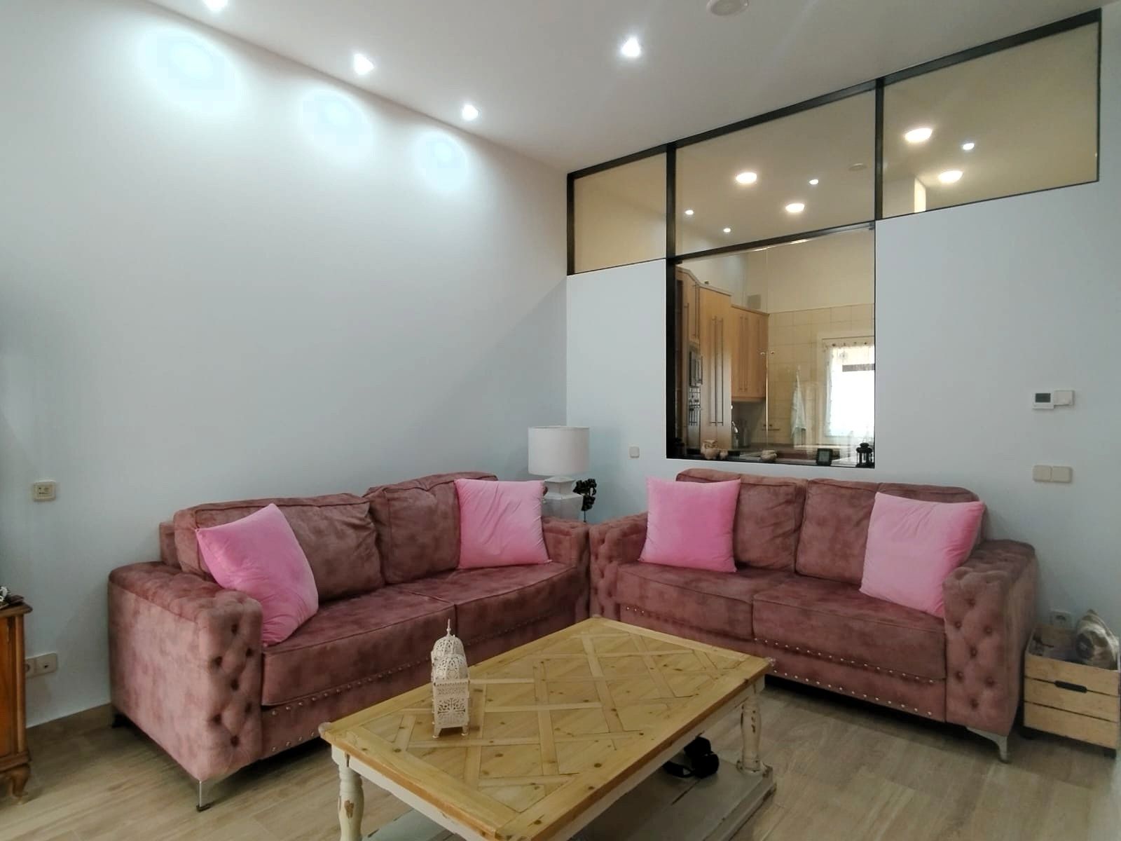 Sala d'estar de Casa o xalet en venda en  Madrid Capital amb Aire condicionat, Calefacció i Terrassa