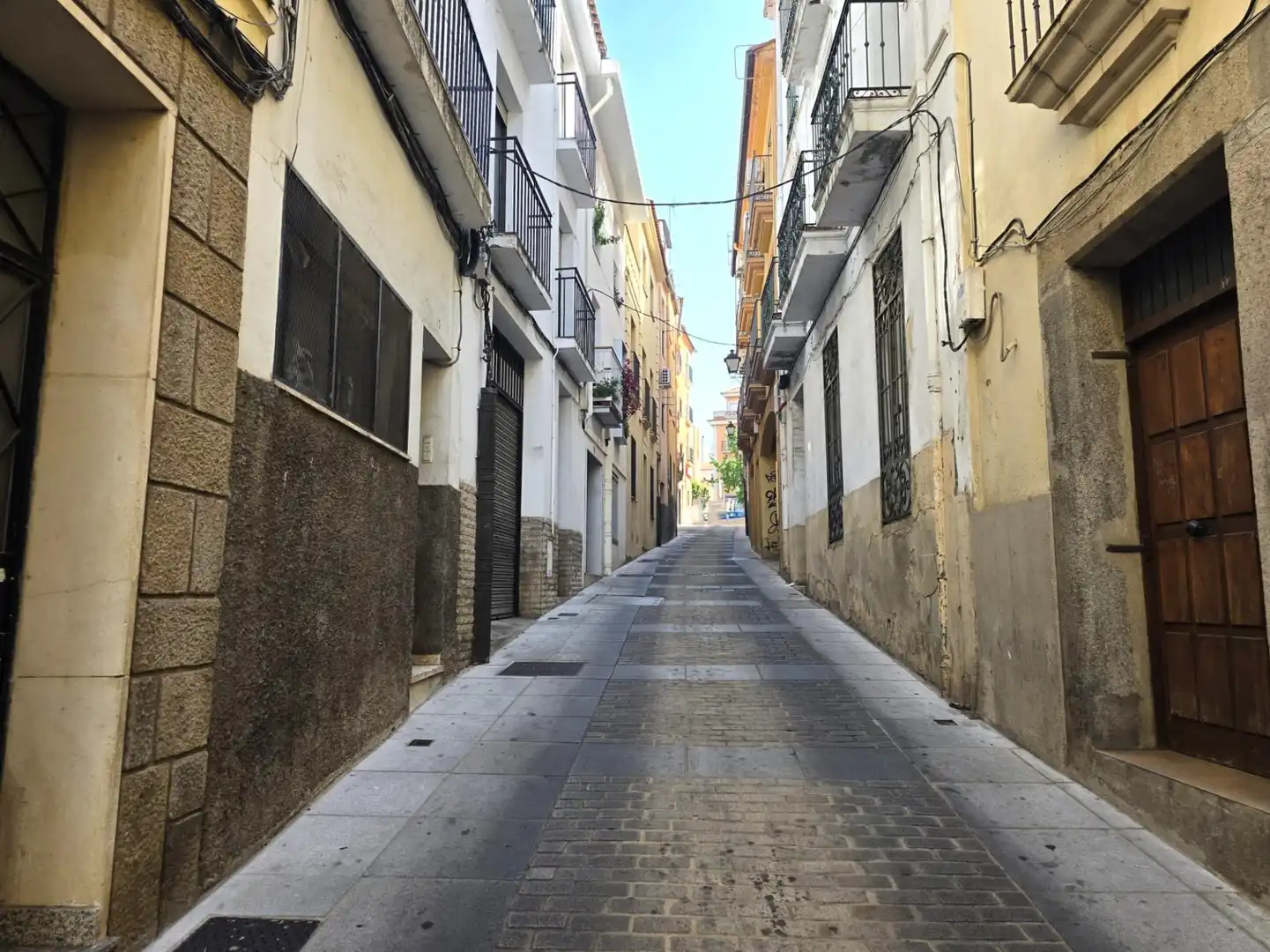 Vista exterior de Piso de alquiler en Plasencia con Calefacción, Amueblado y Balcón
