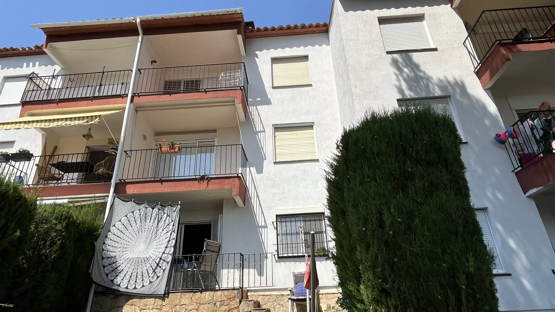Vista exterior de Apartament en venda en Palafrugell amb Jardí privat, Terrassa i Traster