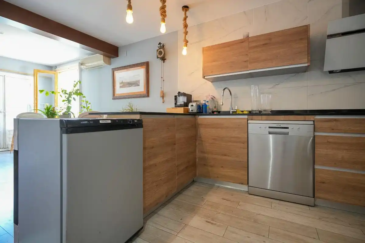 Cocina de Dúplex en venta en Alcalá de Henares con Aire acondicionado, Calefacción y Terraza