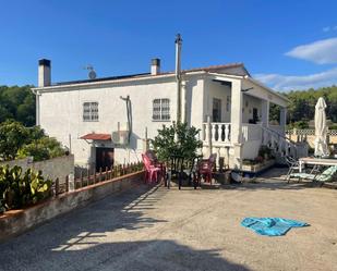 Vista exterior de Casa o xalet en venda en Vacarisses amb Terrassa i Piscina