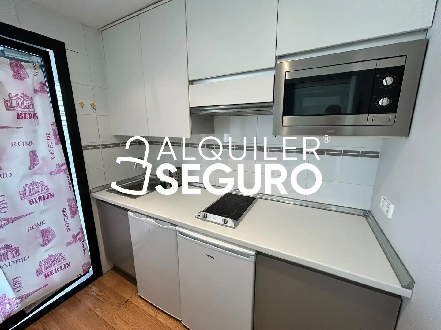 Küche von Wohnung zur Miete in Madrid mit Klimaanlage, Heizung und Abstellraum
