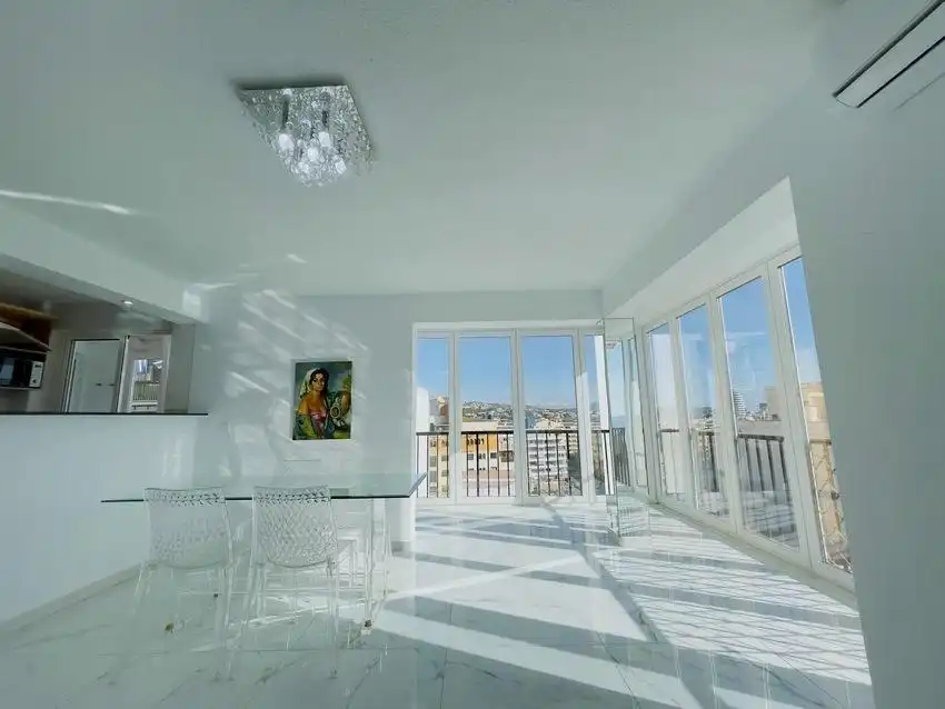 Comedor de Ático en venta en Calpe / Calp con Aire acondicionado, Calefacción y Terraza
