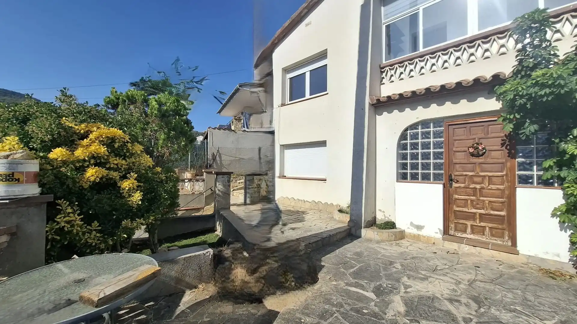 Vista exterior de Casa o xalet en venda en Vallirana amb Calefacció, Terrassa i Traster