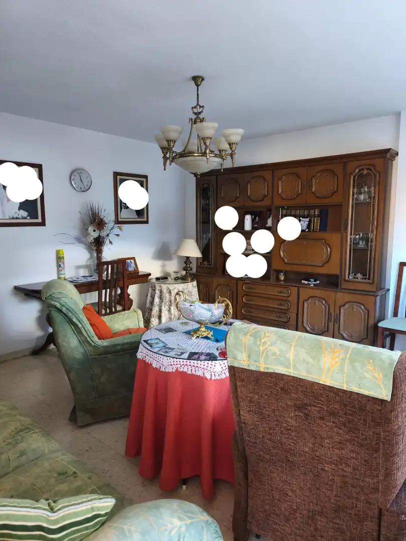 Sala de estar de Piso en venta en Málaga con Terraza