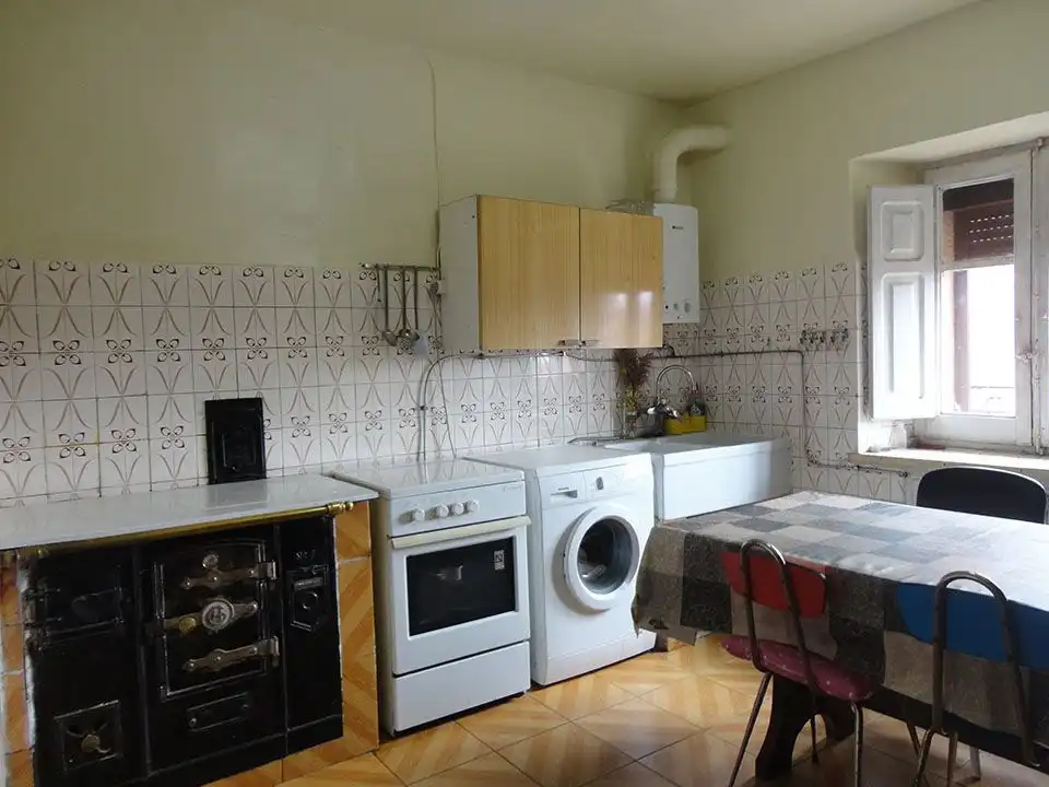 Cocina de Casa adosada en venta en Quintanar de la Sierra con Terraza