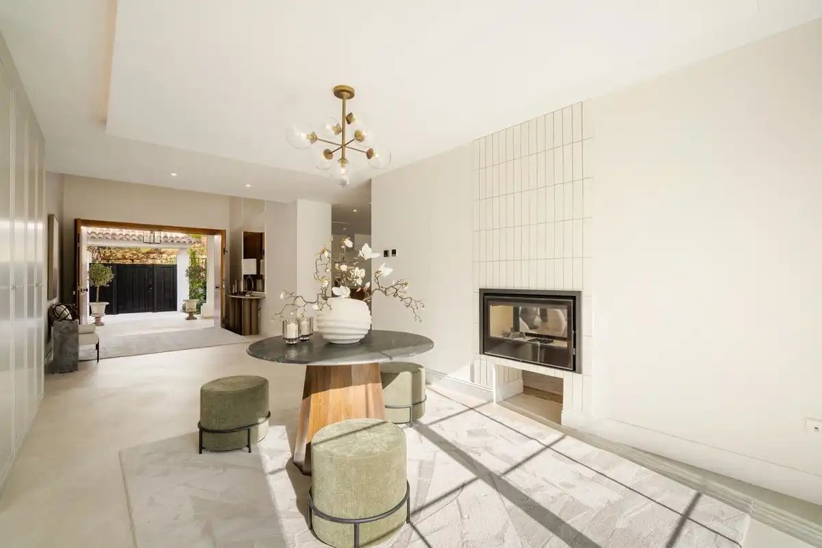 Living room of Detached homes for sale in Benahavís  with Terrace