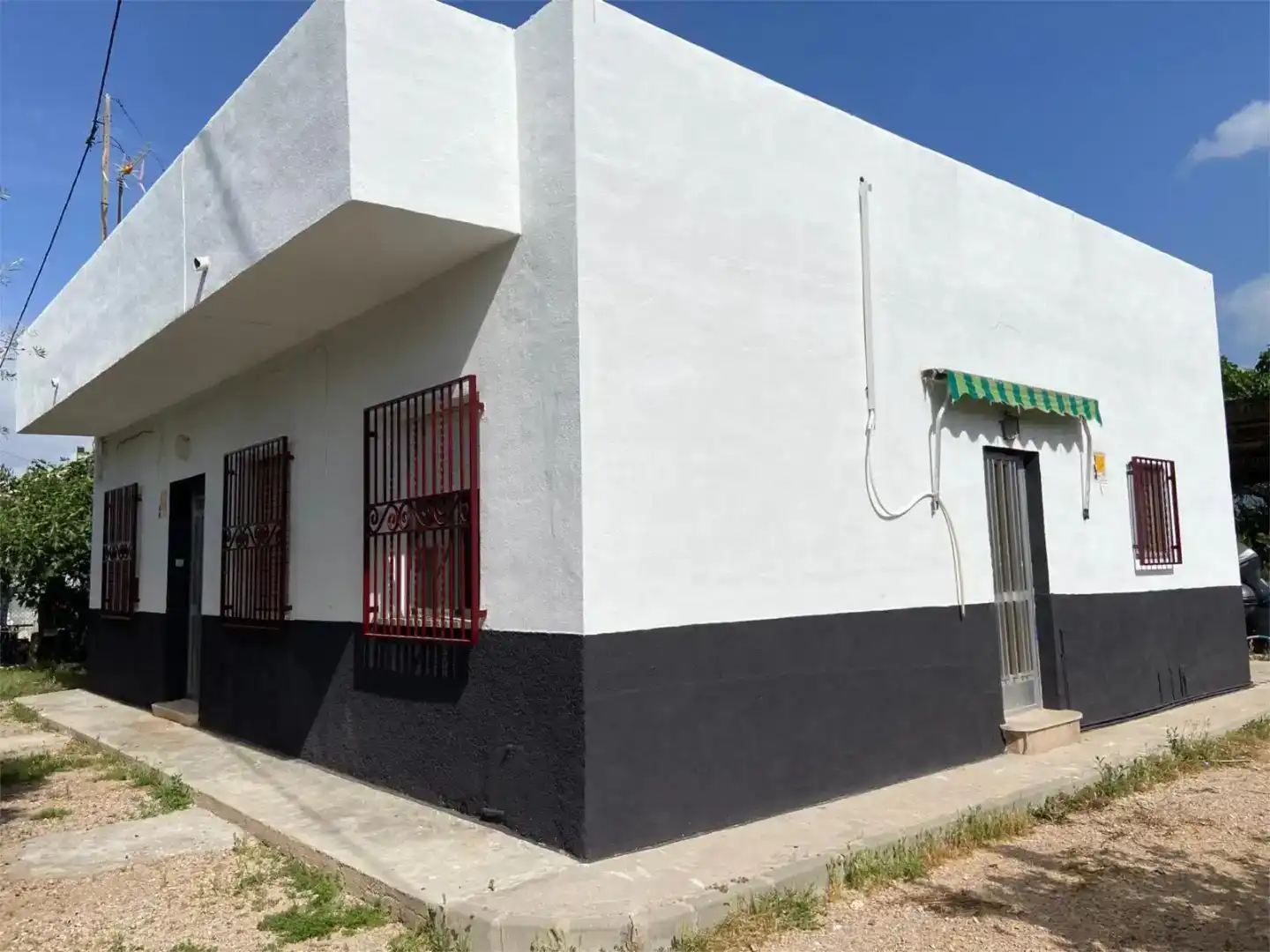 Vista exterior de Casa o xalet en venda en  Murcia Capital amb Aire condicionat