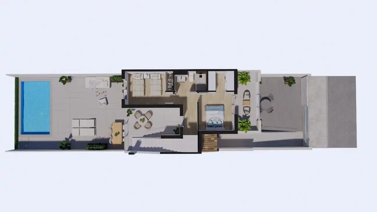 Maison mitoyenne avec piscine à vendre à Las Lomas de Rame - Bahía Bella, imagen 27