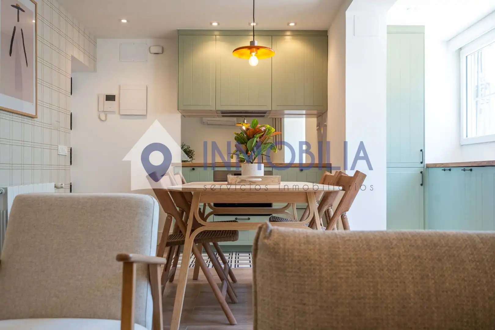 Kitchen of Flat for sale in Madrid  with Air Conditioner and Heating