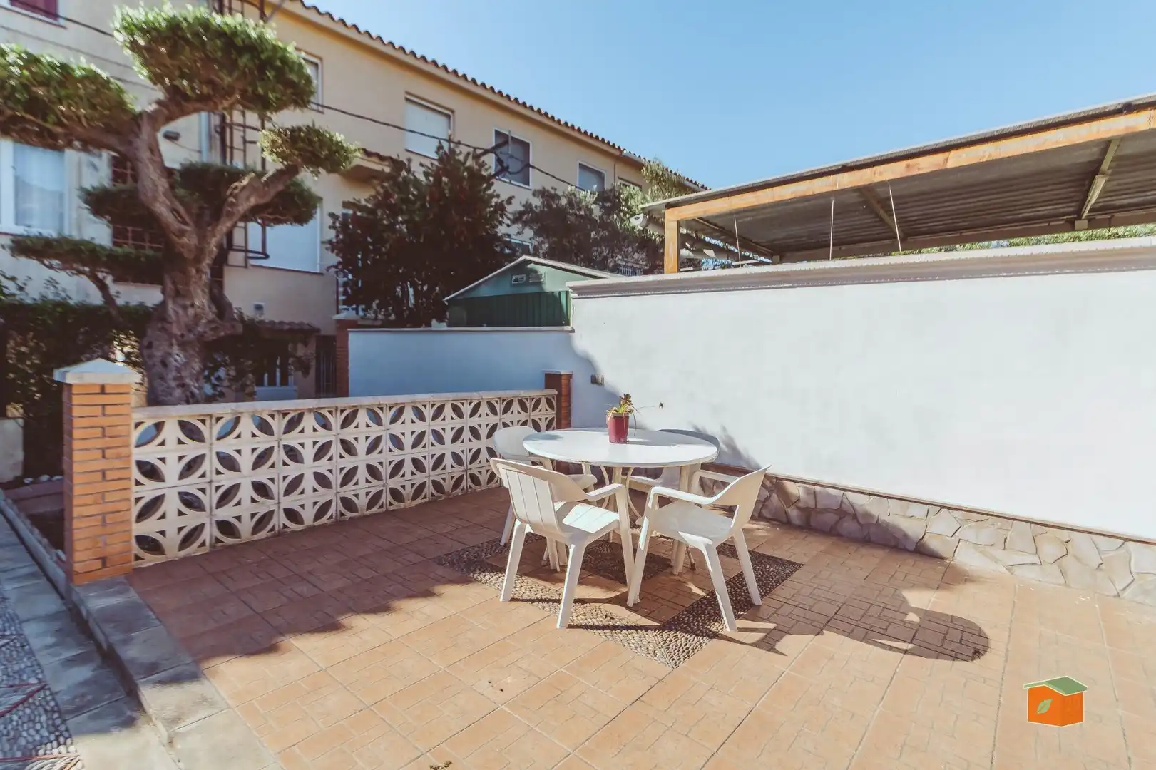 Terrassa de Casa adosada en venda en Alcanar amb Jardí privat, Terrassa i Moblat