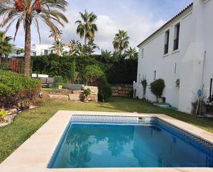 Garden of House or chalet to rent in Estepona  with Air Conditioner, Terrace and Swimming Pool