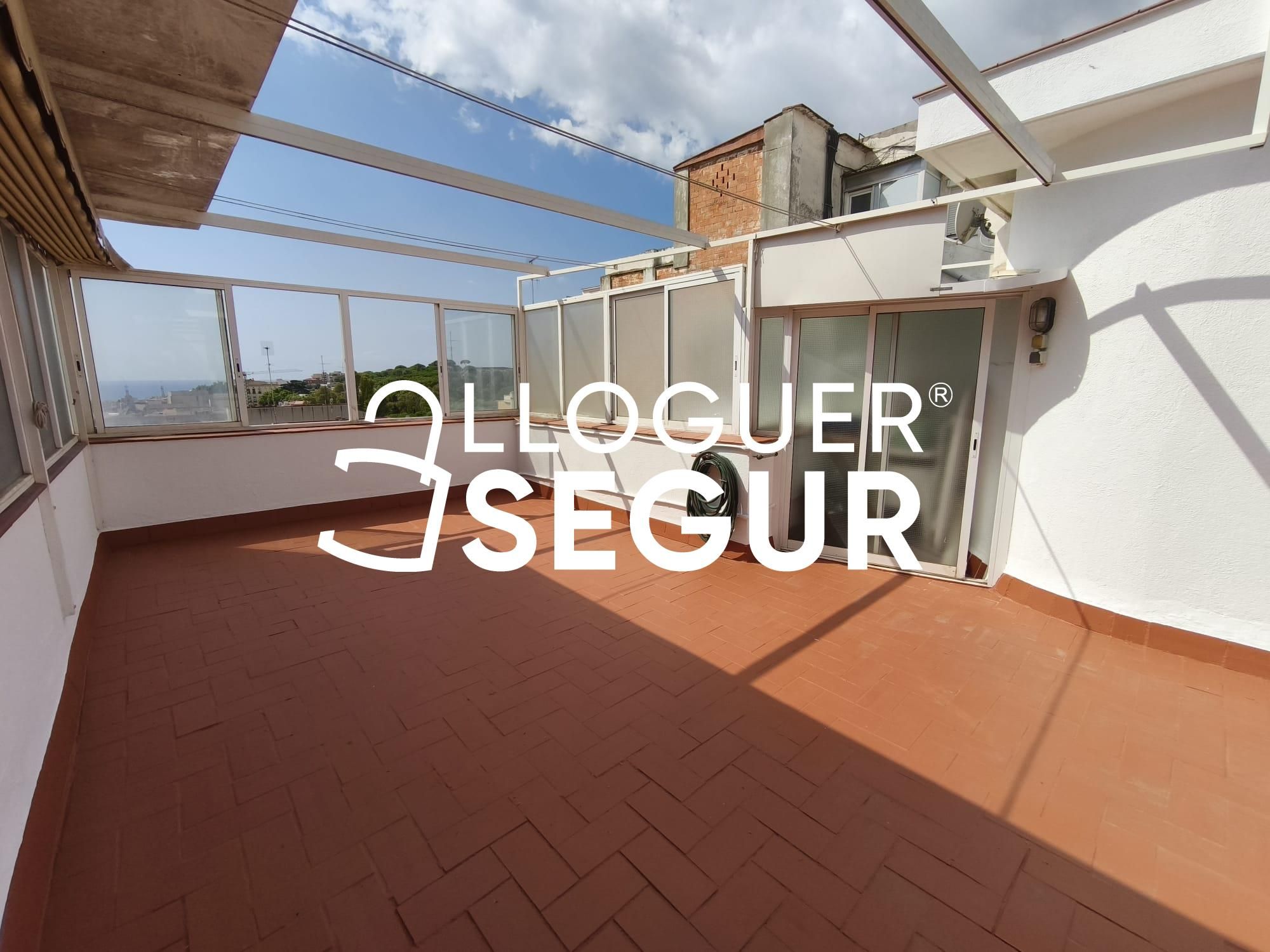 Terraza de Piso de alquiler en  Madrid Capital con Calefacción y Terraza
