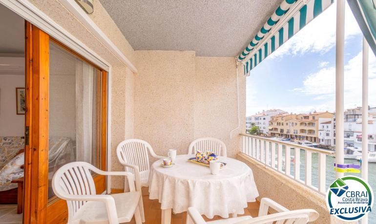Terrace of Apartment for sale in Empuriabrava  with Heating, Terrace and Furnished