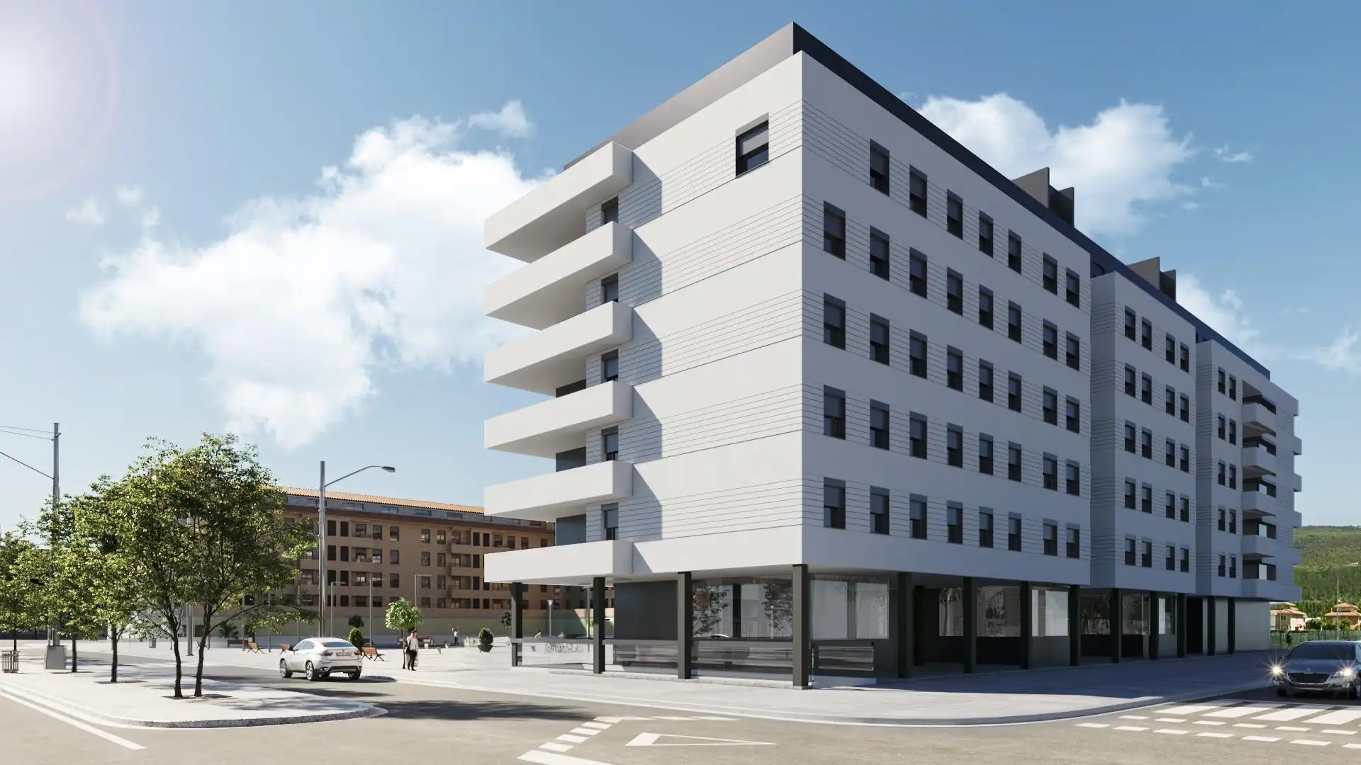 Mini appartamento con ascensore in vendita a Avenida de Berriozar, imagen 2