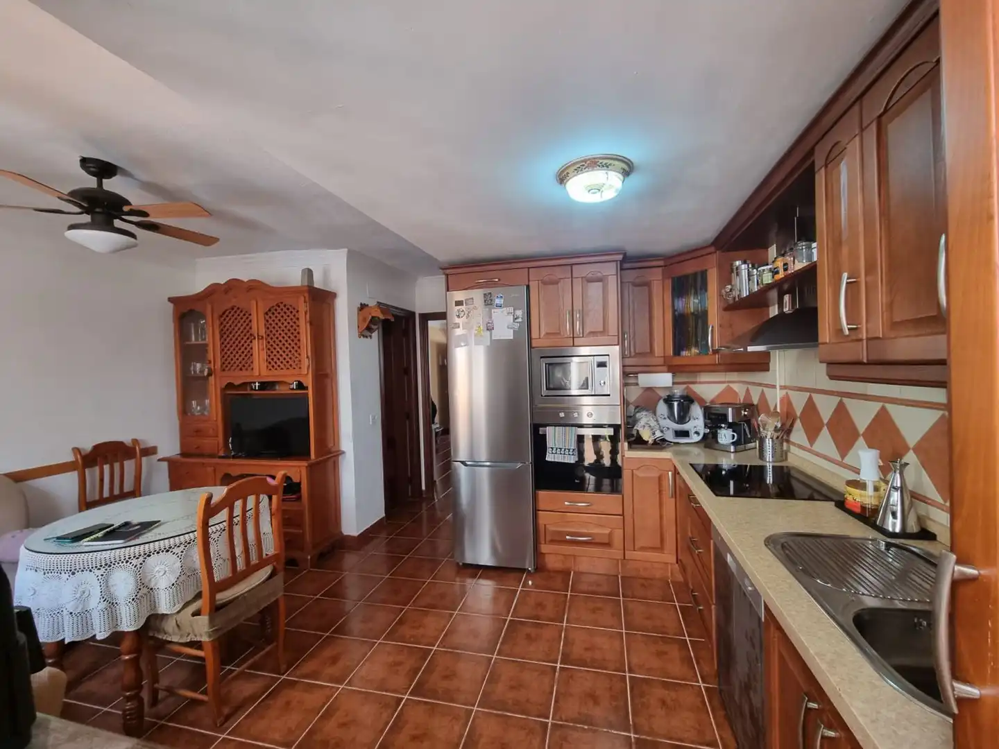 Cocina de Casa adosada en venta en Torremolinos con Aire acondicionado y Terraza