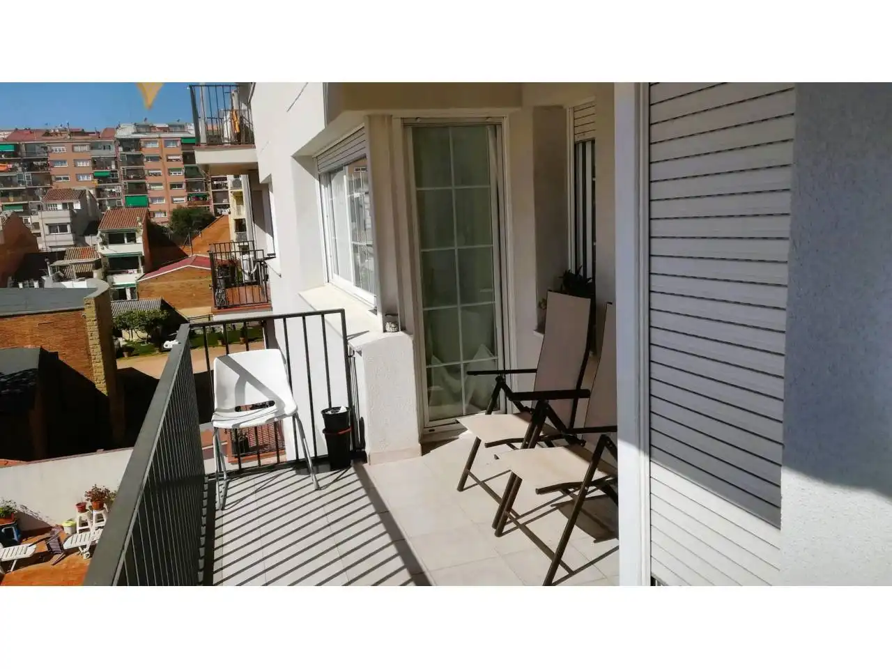 Balcony of Flat for sale in Terrassa  with Air Conditioner, Heating and Terrace