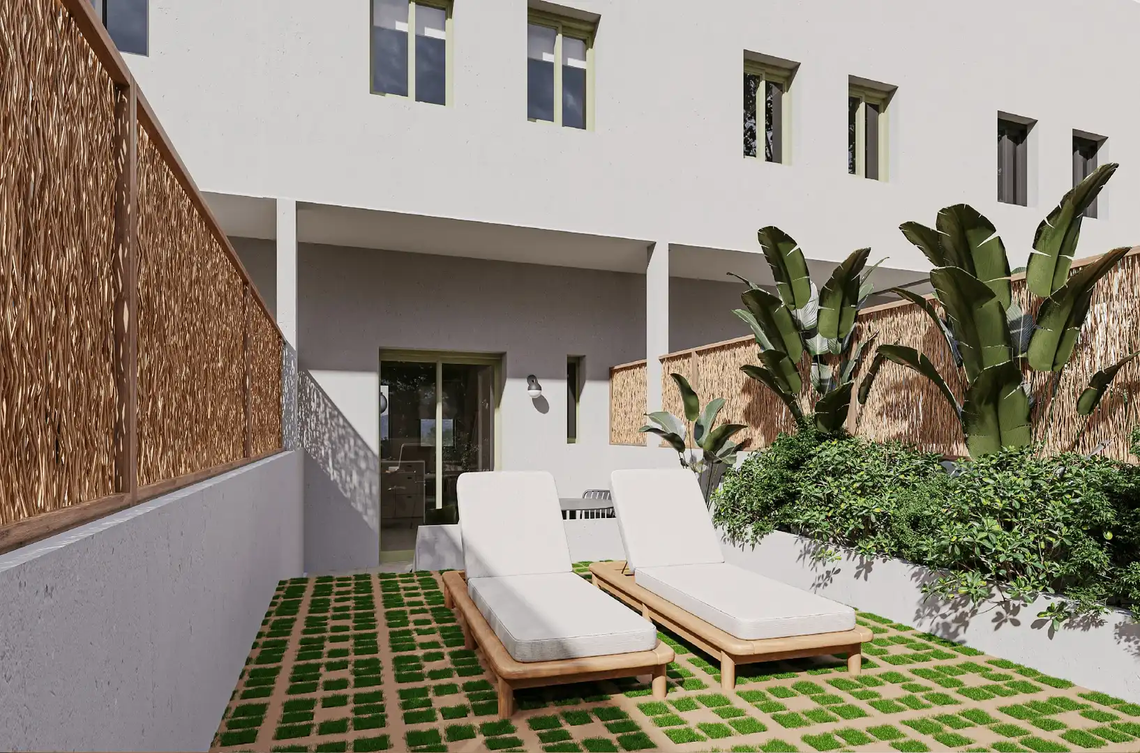 Terrassa de Casa o xalet en venda en Badalona amb Aire condicionat, Calefacció i Parquet