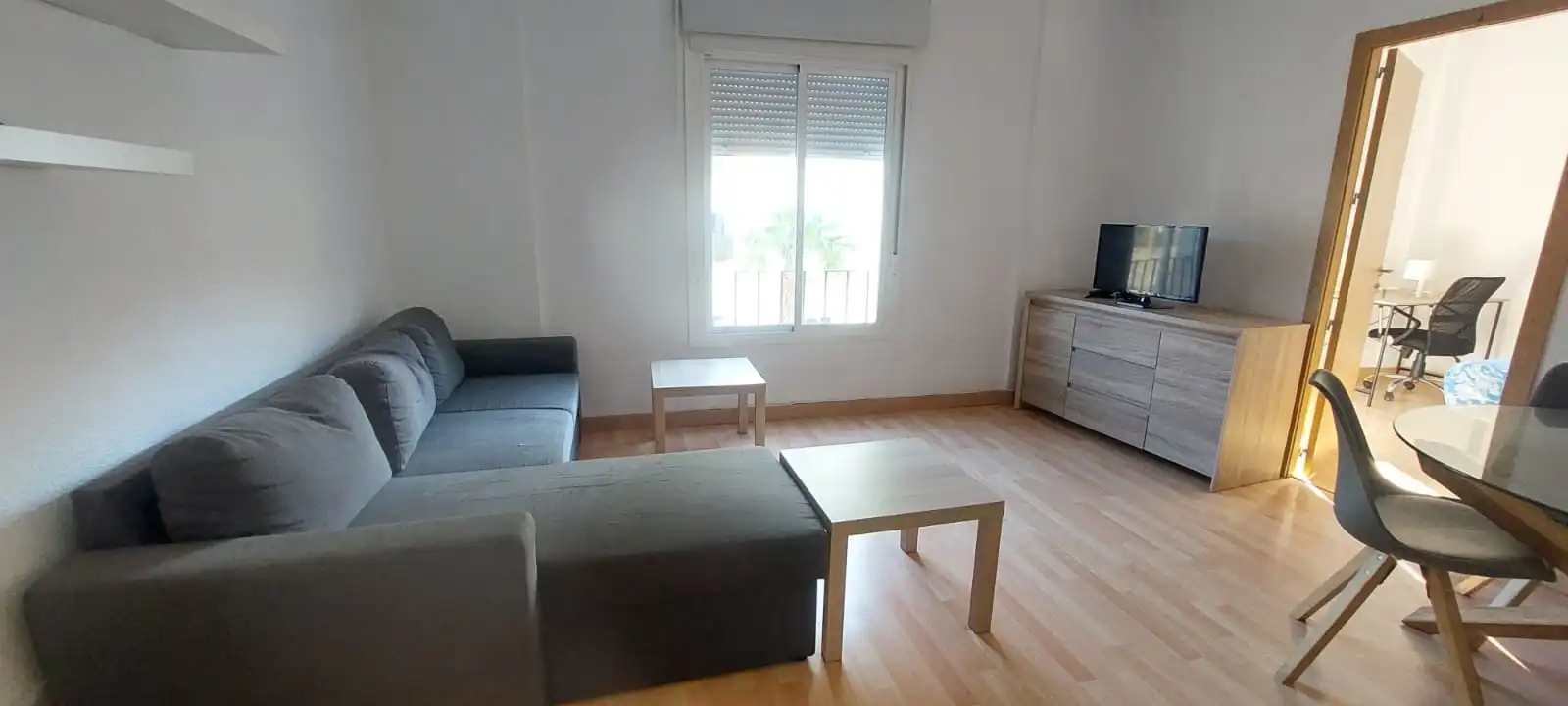 Wohnzimmer von Wohnung zur untervermieten in Málaga mit Möbliert