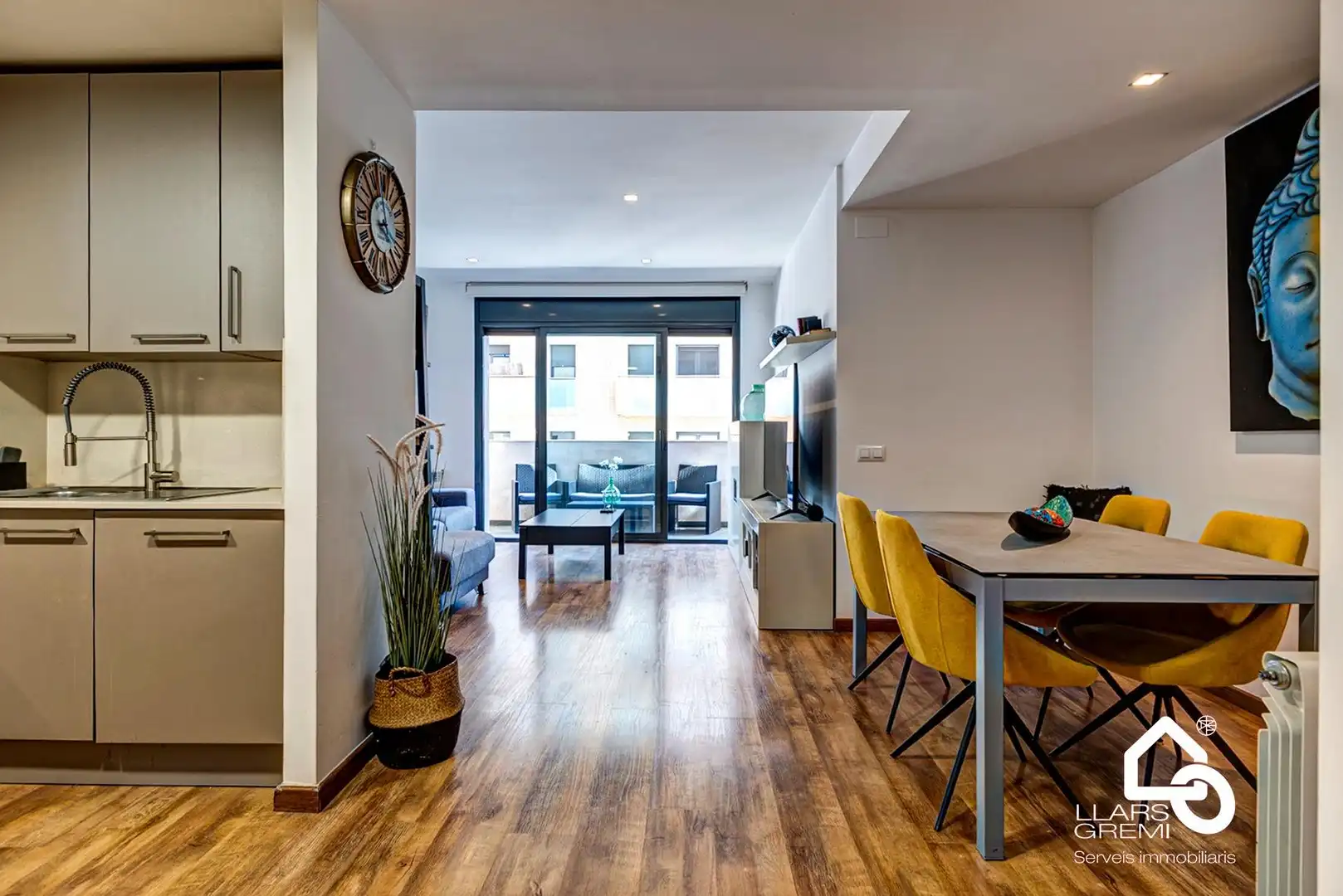 Sala de estar de Piso en venta en Igualada con Aire acondicionado, Calefacción y Terraza