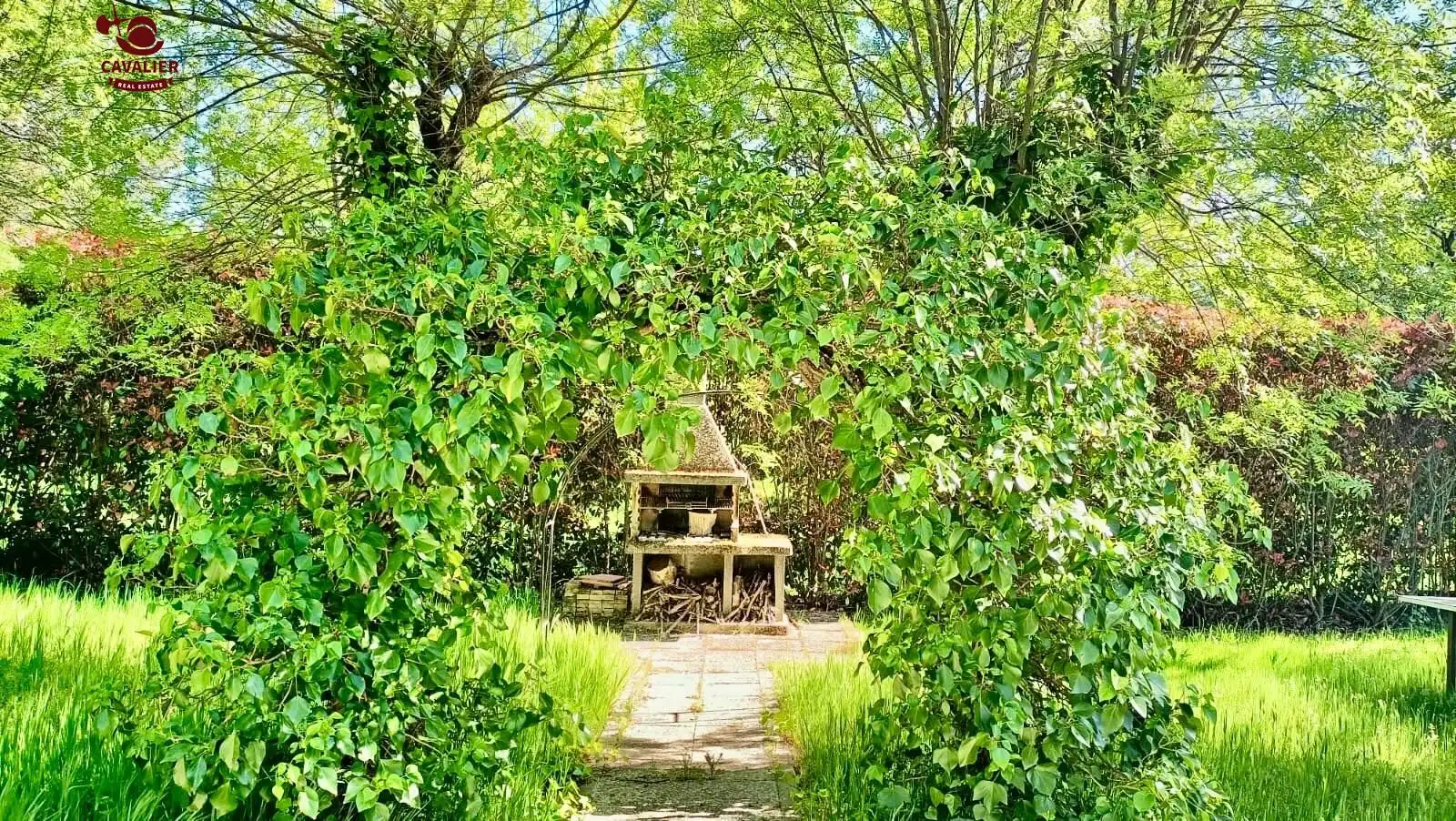 Jardí de Casa o xalet en venda en Guadarrama amb Calefacció, Jardí privat i Terrassa