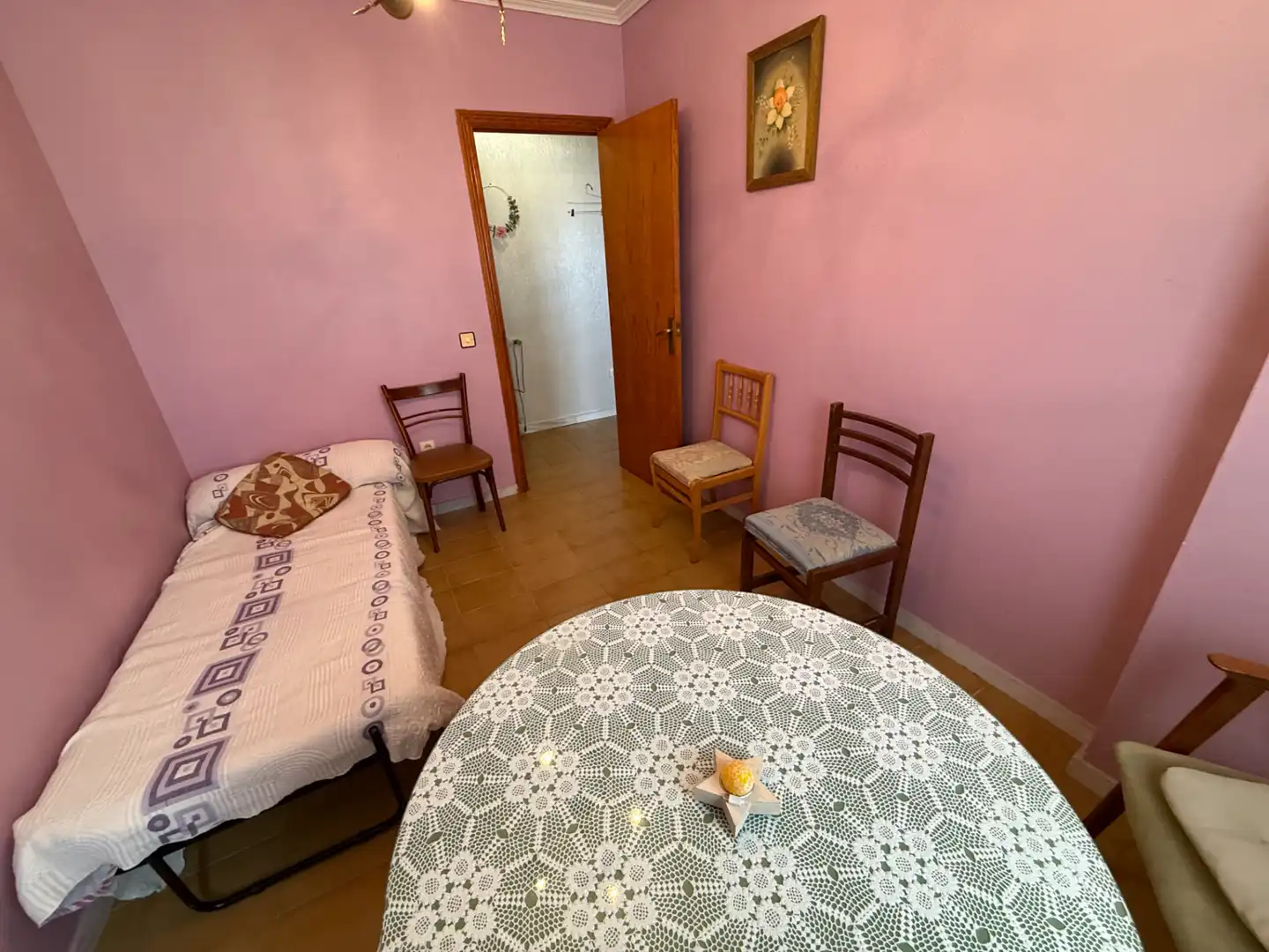Bedroom of Flat for sale in Carpio  with Heating, Terrace and Storage room