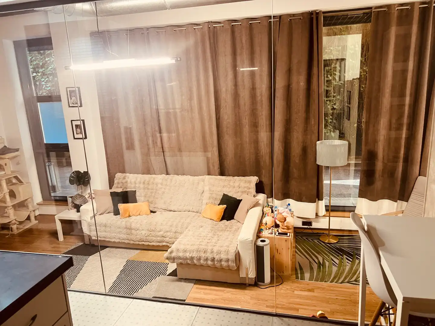 Sala d'estar de Loft en venda en San Sebastián de los Reyes amb Aire condicionat, Calefacció i Jardí privat