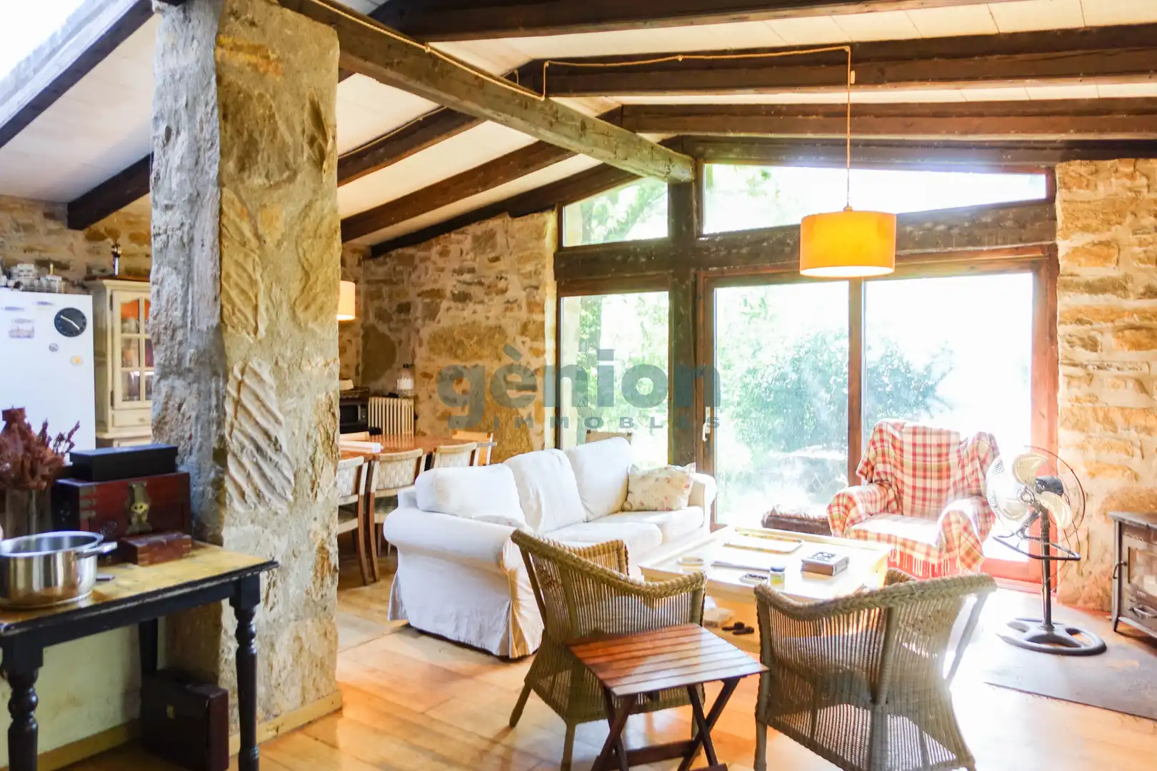 Living room of Country homes for sale in Cistella  with Heating, Private garden and Terrace