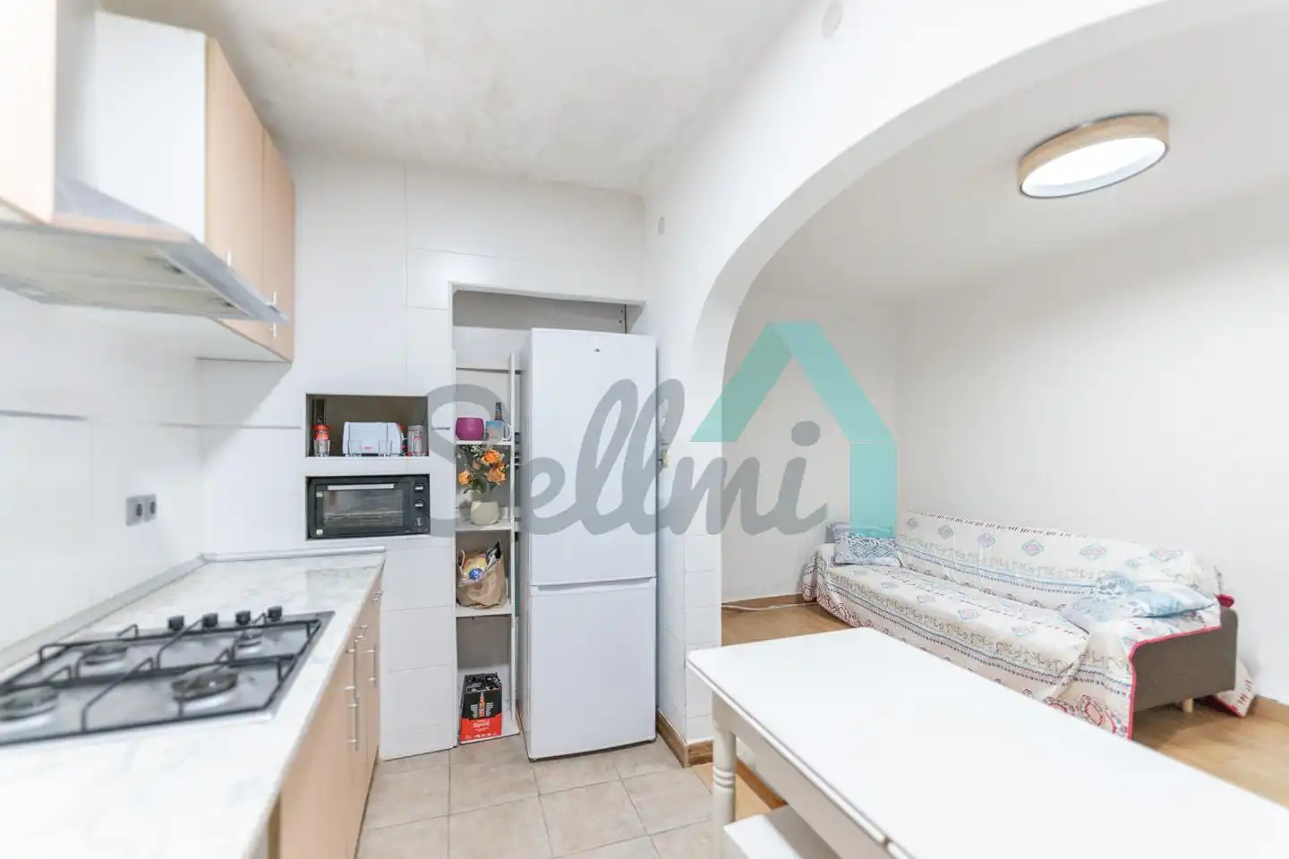 Küche von Einfamilien-Reihenhaus zum Verkauf in Tineo mit Privatgarten